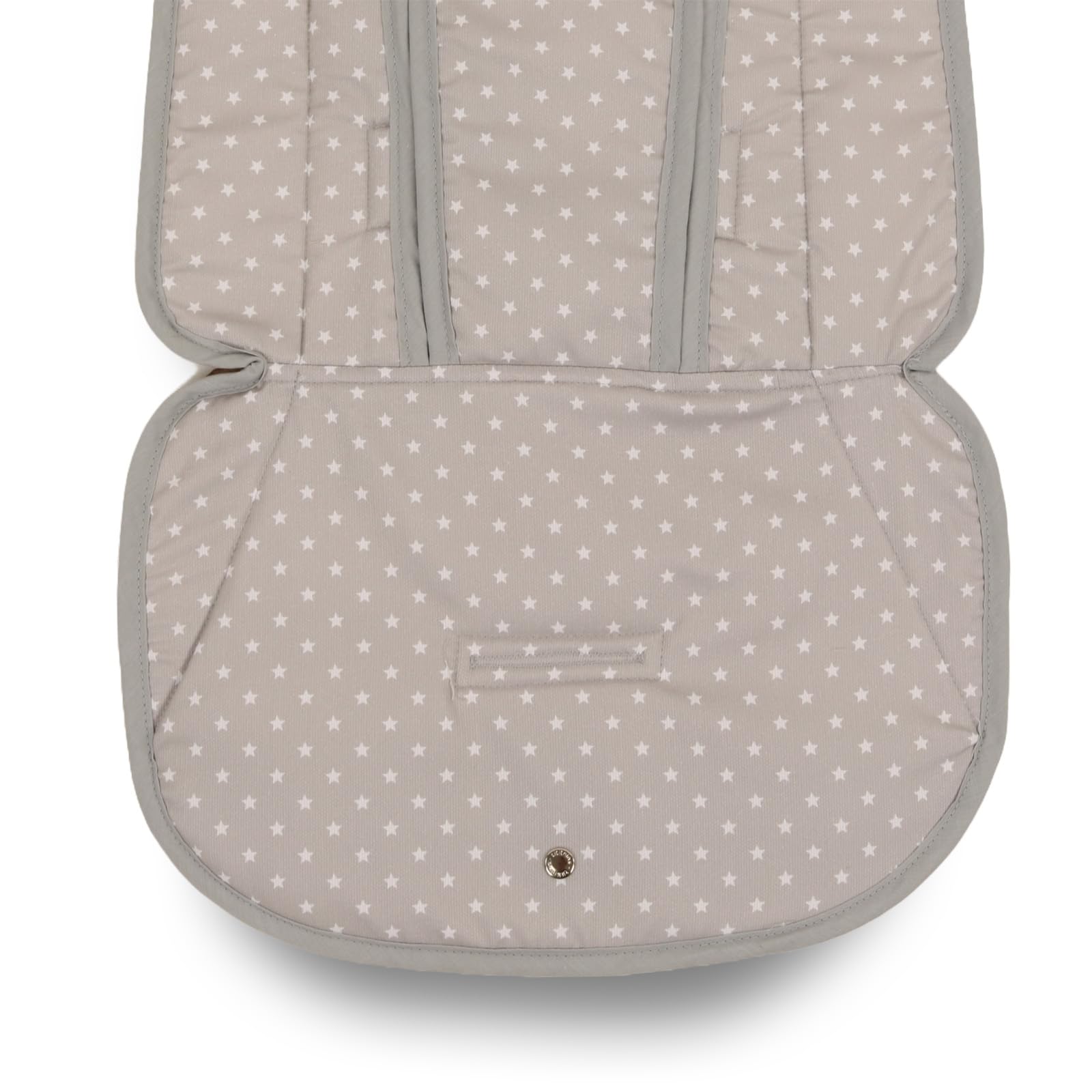 Funda Colchoneta Silla Paseo para Joolz Aer 2 | Acolchado Extra Confortable | 100% Algodón | ESTRELLA BLANCO