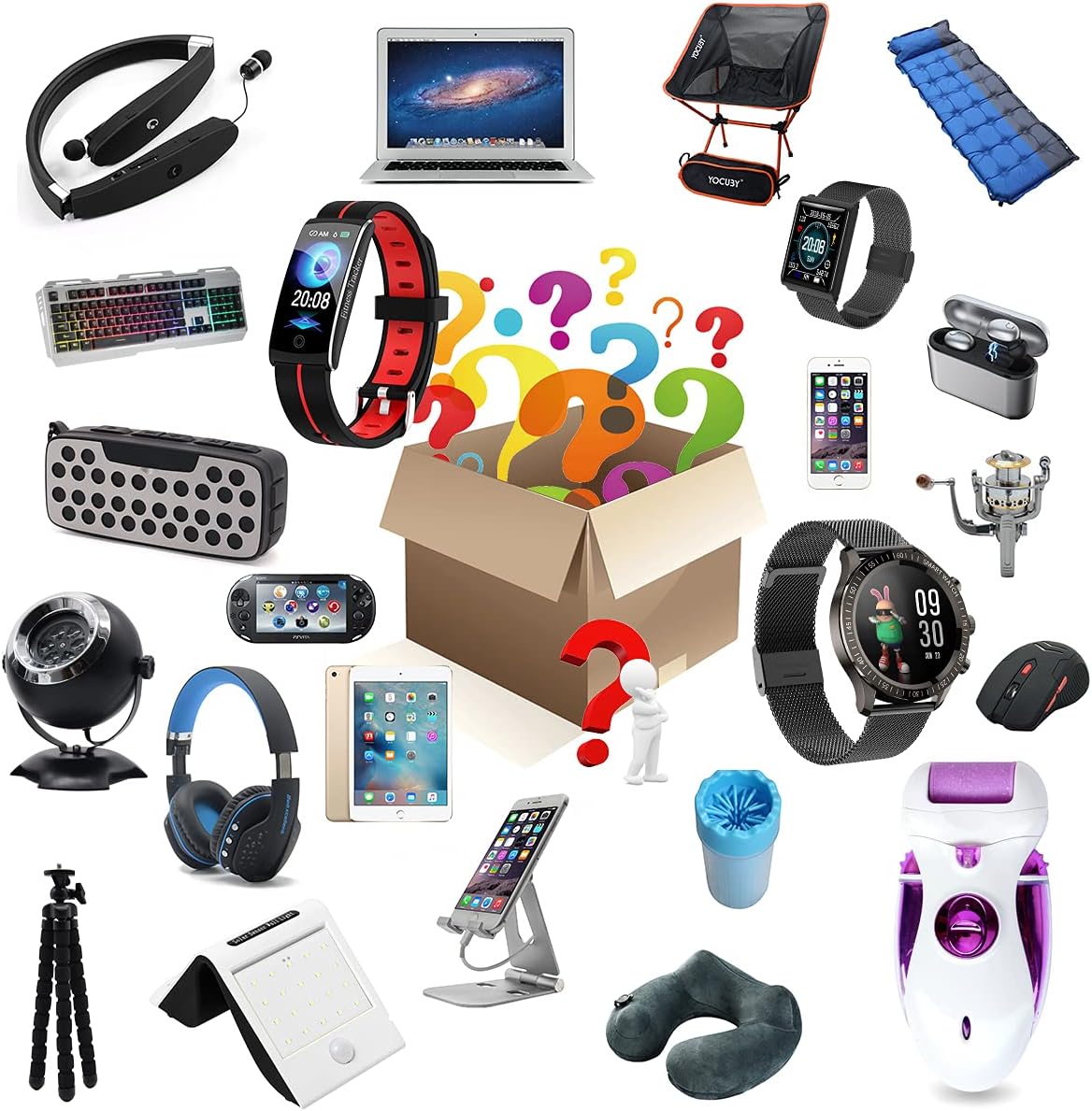 2022 Storage Box,Random Electronic Products Boxes,Mystery_Box Lucky Surprise Suits Gifts to Others