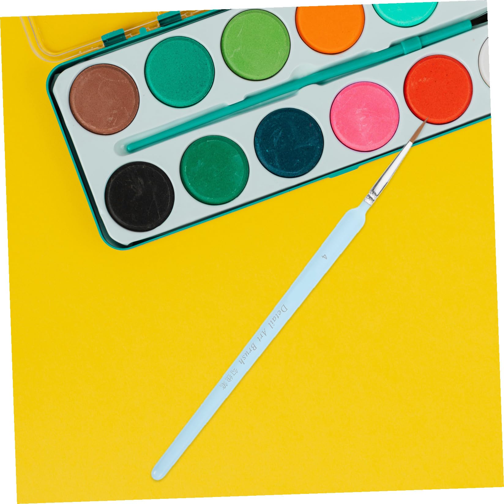 NUOBESTY 55stücke Teiliges Detailpinsel-Set Für Öl Und Acrylfarben Miniatur-Pinsel Mit Feiner Spitze Professionelles Malwerkzeug Für Künstler Und Anfänger Leicht Und Tragbar