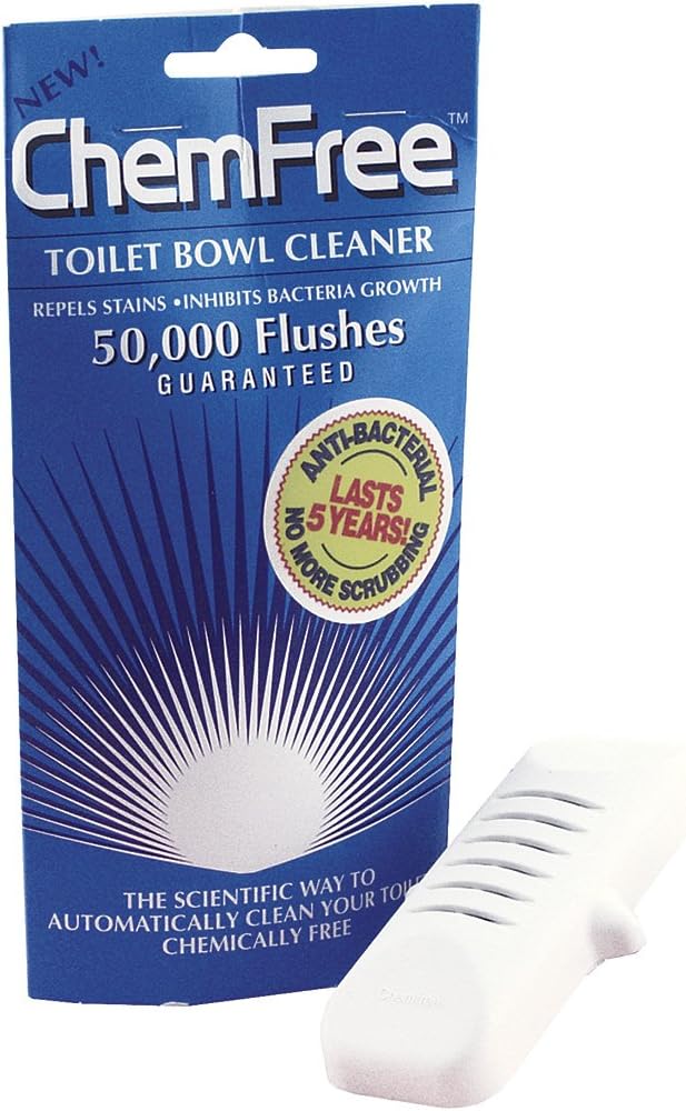 White Chemfree Toilet Bowl Cleaner