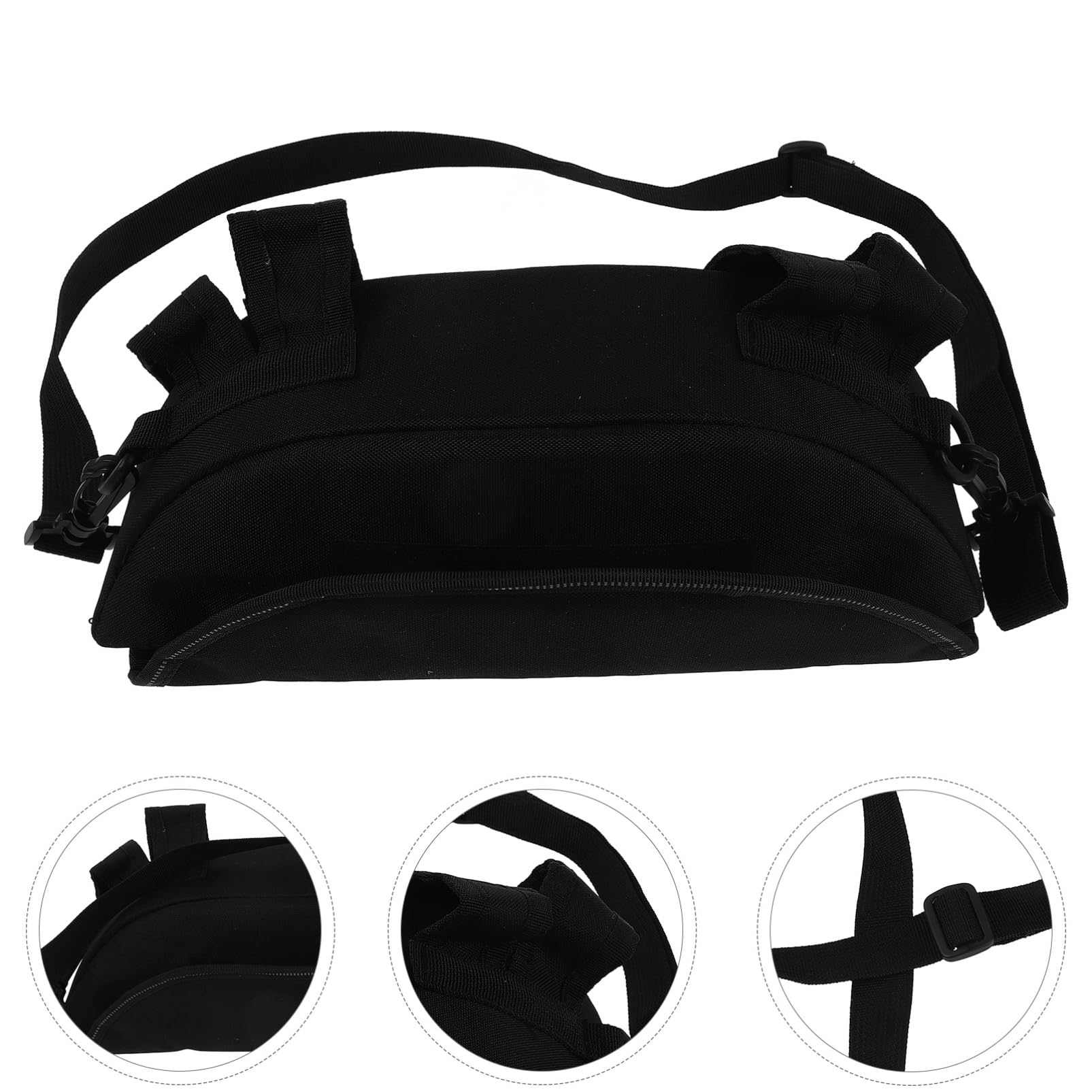 Alipis Borsa da Manubrio per Portaoggetti per Accessorio e Spazioso per Manubri Facile da Installare e Resistente