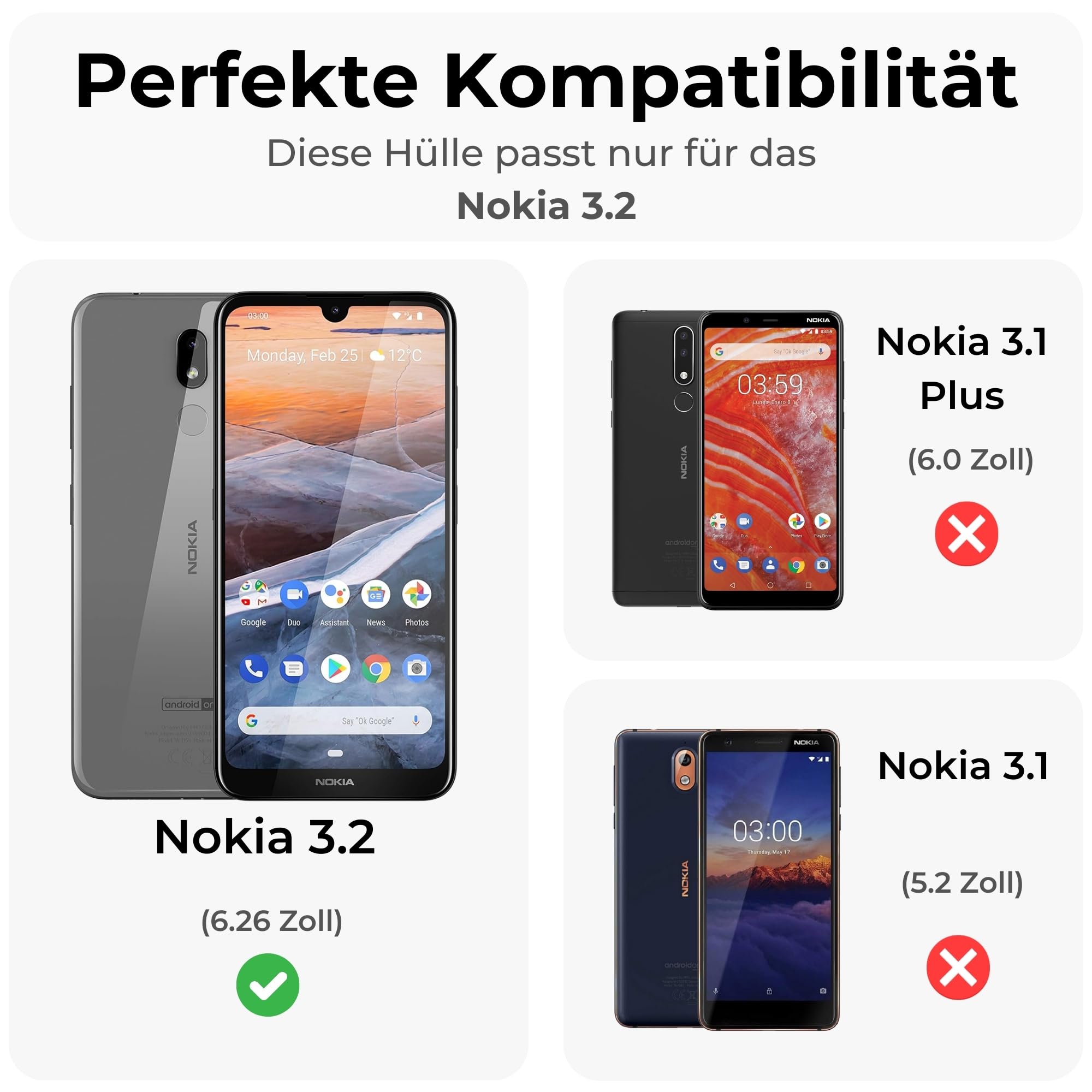 Schutzhülle Für Nokia 6.2/7.2 – Stoßfeste Panzerhülle Mit Standfuß In Grün – Vollschutz Mit Präzisen Ausschnitten
