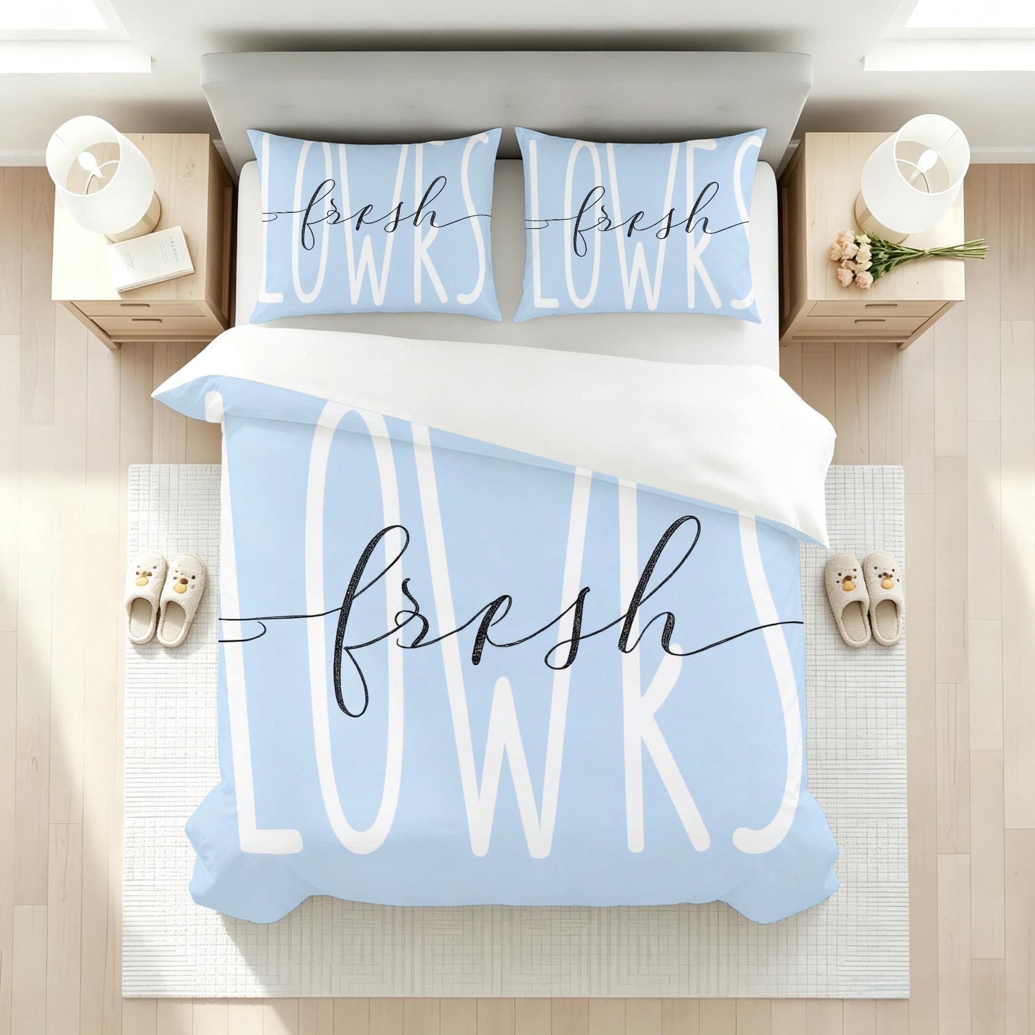 Copripiumino Matrimoniale Linee Blu 260x240, ZQ8262 | Traspiranti Durevoli Microfibra, per Tutta la Famiglia, Matrimoniale, per Tutte le Stagioni, con 2 Federe 50x80 cm