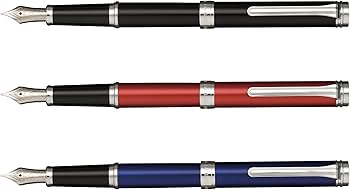 Amazon | セーラー万年筆 万年筆 バルカロール 銀 ブルー 細字