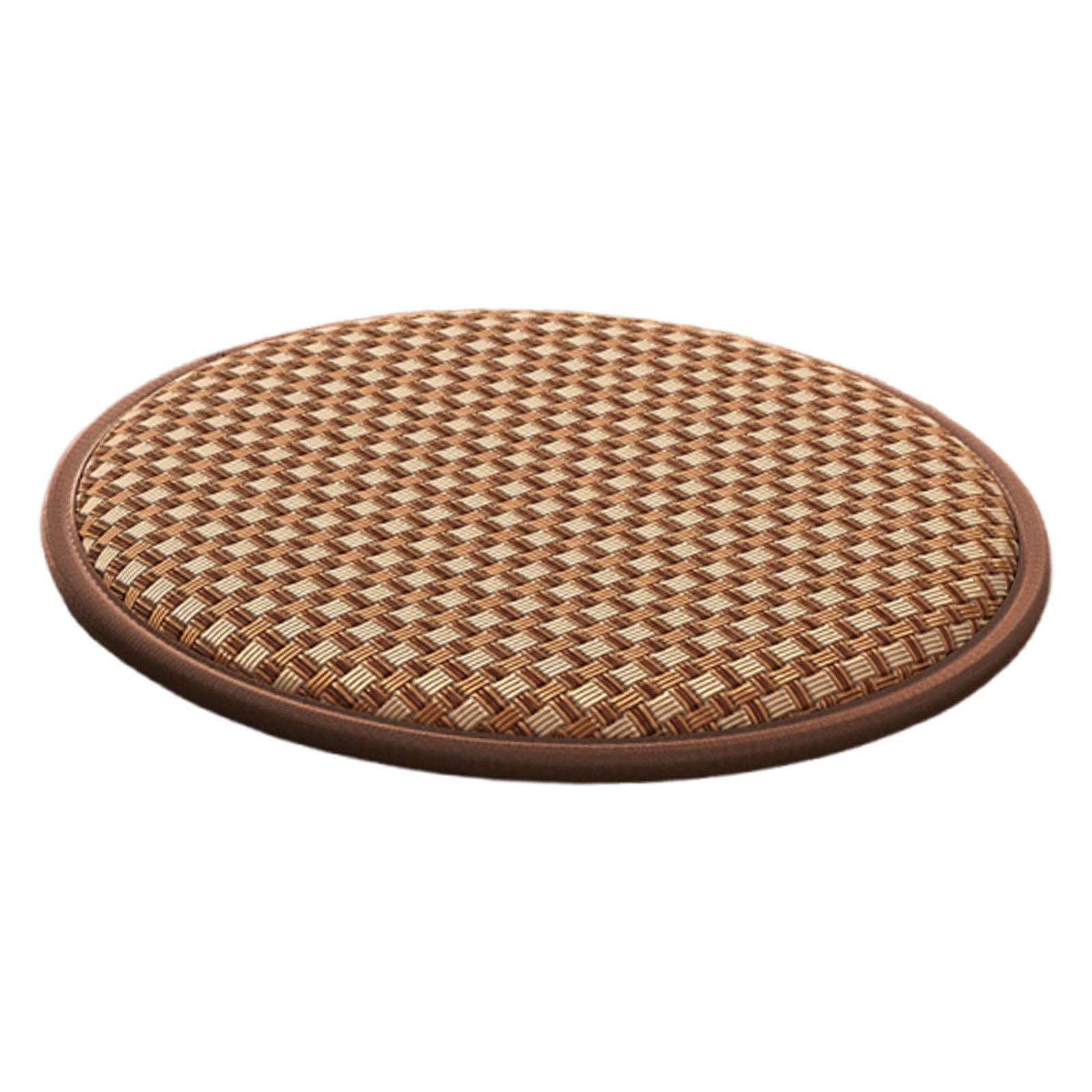 Tappetino Meditazione Antiscivolo Cuscino Tondo Decorativo Imbottitura Confortevole E Durevole Superficie Facile da Lavare Adatto per Seduta Domestica