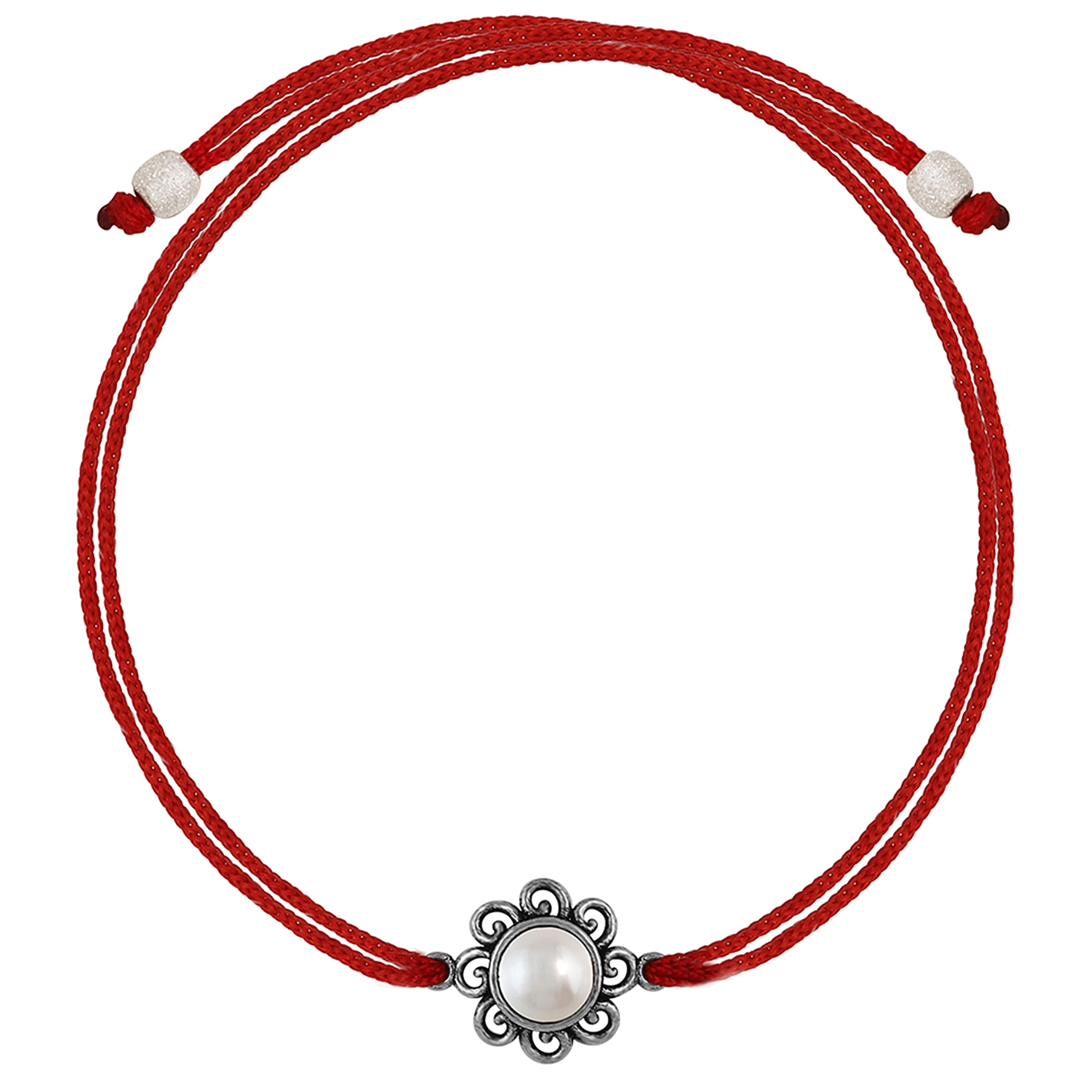 GIVA 925 Silver Swirl Pearl Flower Rakhi with Roli Chawal | Quirky Rakshabandhan Rakhi for Brother | Silver Rakhi for Boys & Men With Certificate of Authenticity (B09B72KSG1) Amazon Price History, Amazon Price Tracker