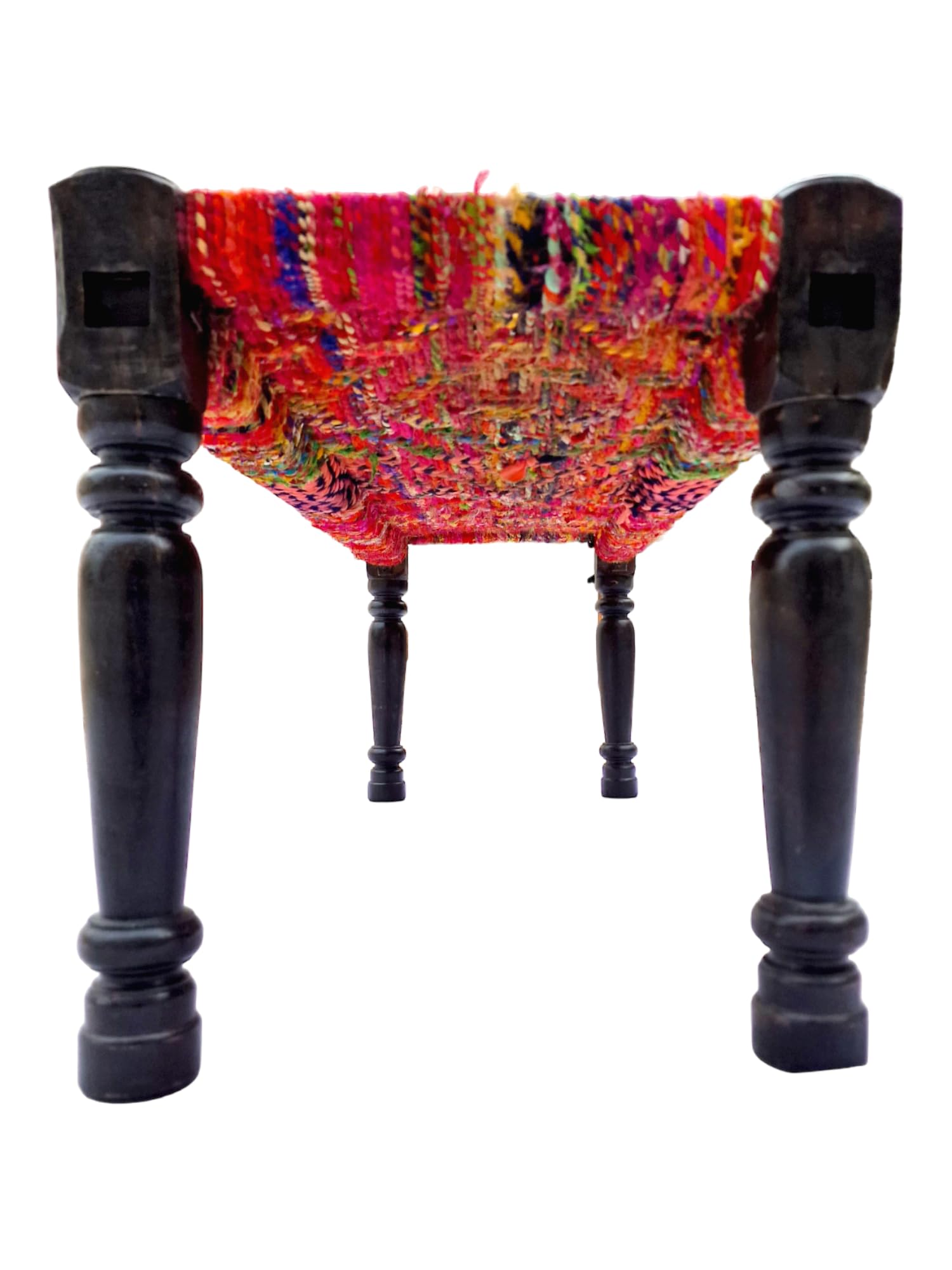 IMPREXIS STORE Handwoven Wooden Bench use of dhaba/Tea stall/Outdoor 1