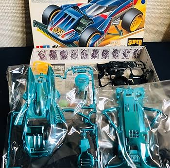 Amazon | ミニ四駆 ストラトベクター ブルーメッキボディシャーシ