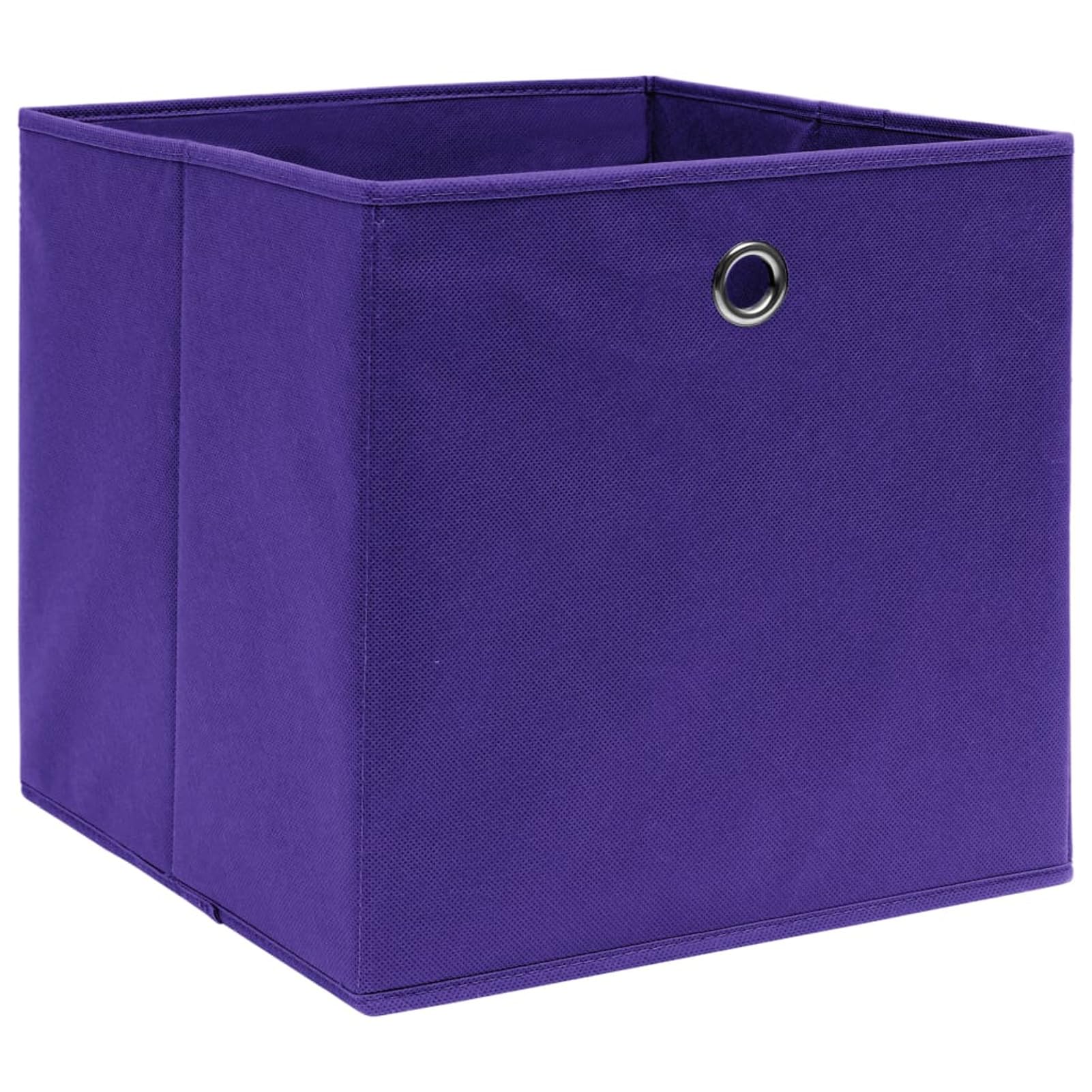 ZEYUAN Aufbewahrungsboxen 10 STK Spielzeugkiste, Aufbewahrungskiste, Kleideraufbewahrung, Kleideraufbewahrung & Organisation, Lila 32×32×32 cm Stoff