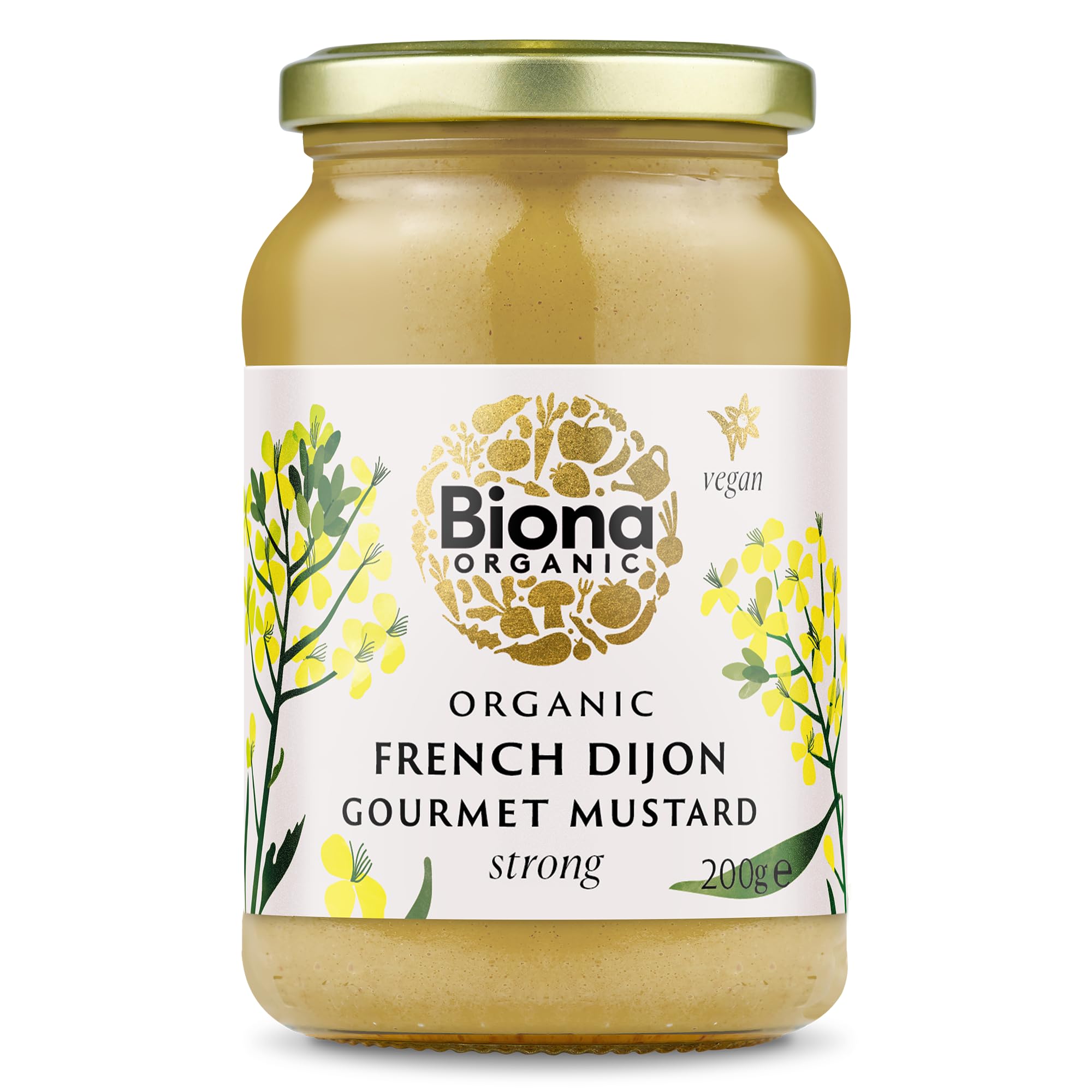 Biona French Dijon Mustard Strong Organic