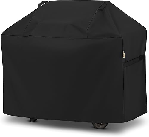 Arcedo Funda para parrilla de barbacoa de 53 pulgadas, resistente al agua, para exteriores, resistente a la decoloración, duradera y cómoda,