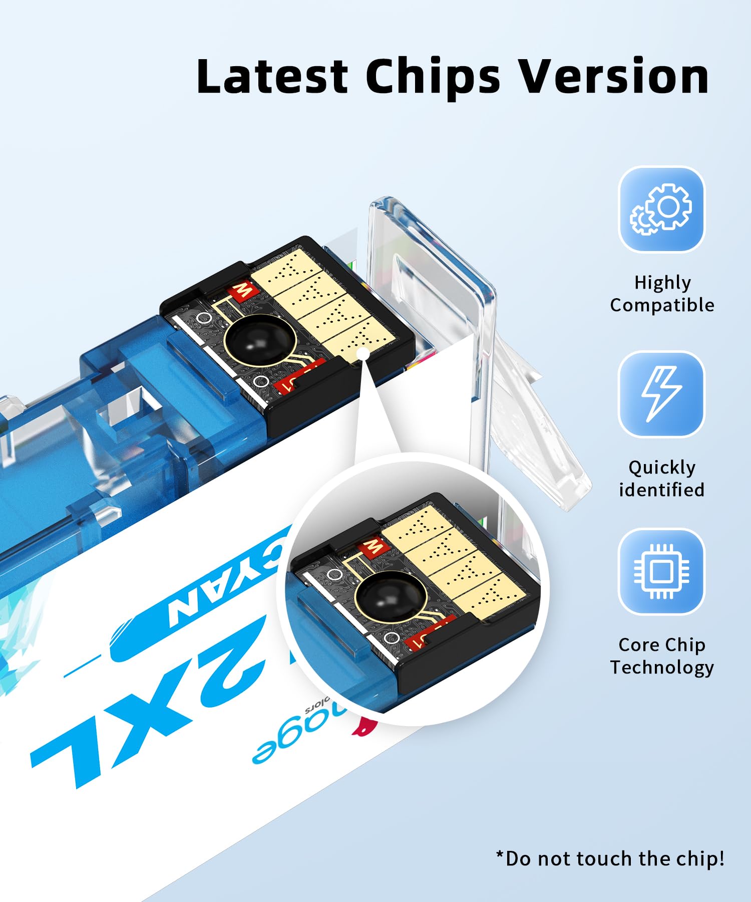 Q-image 912 912xl compatibile per HP 912 xl per OfficeJet 8012 8010 8014 8015 8017 per OfficeJet Pro 8022 8020 8023 8024 8025(4-Pack)