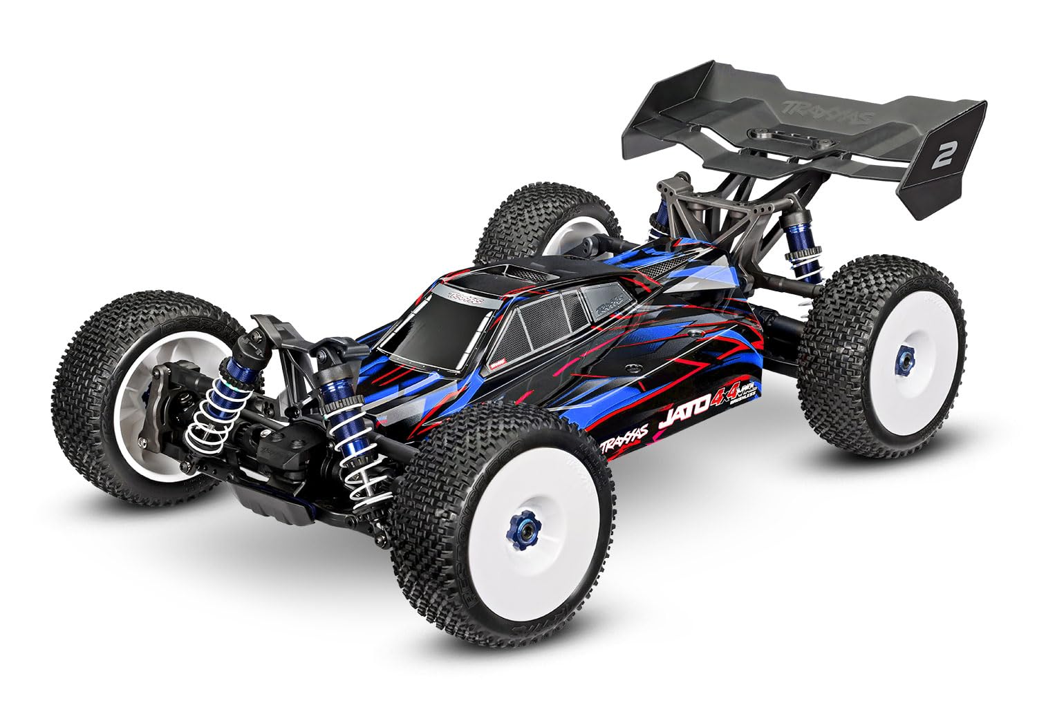 Amazon.co.jp: Traxxas Jato 4X4 VXL-4s ブルー : おもちゃ
