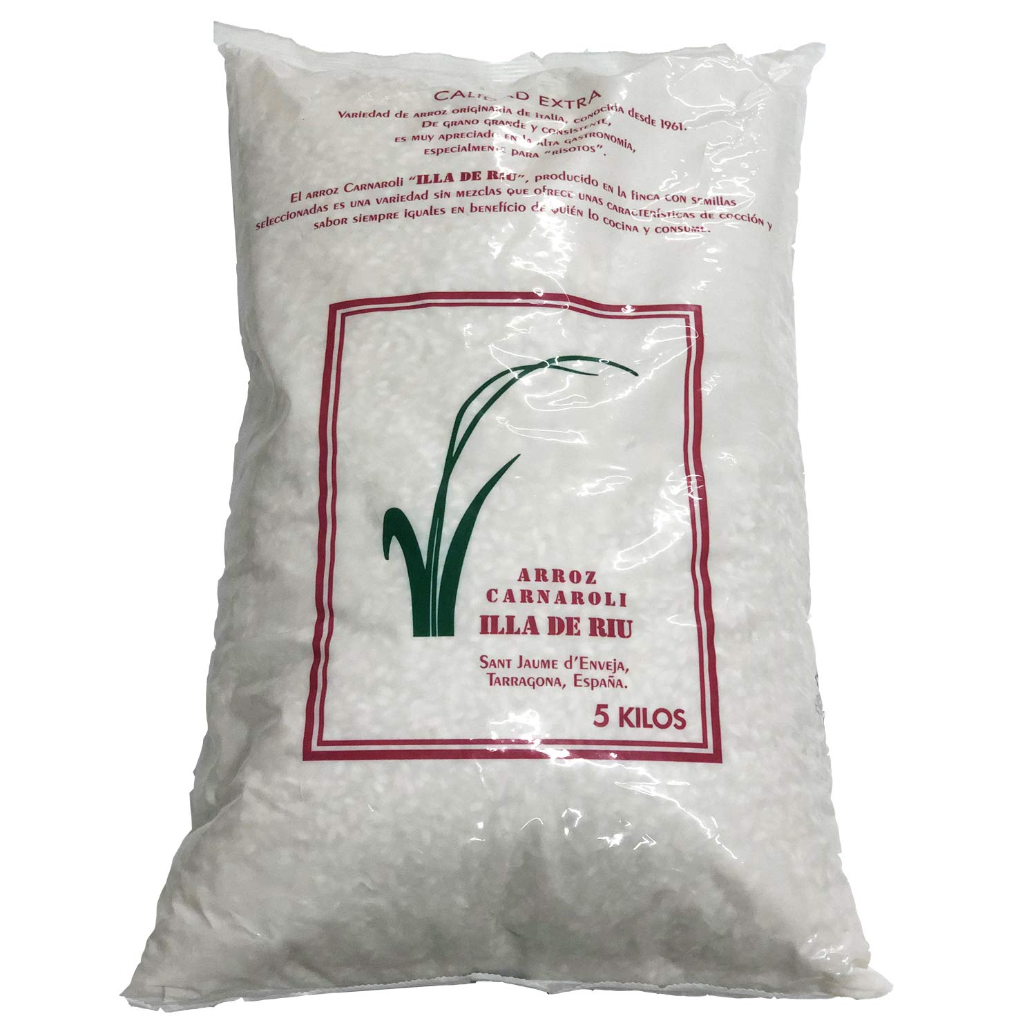 Illa de Riu Arroz Bomba Del Delta Del Ebro, 5000 g, Pack de 1