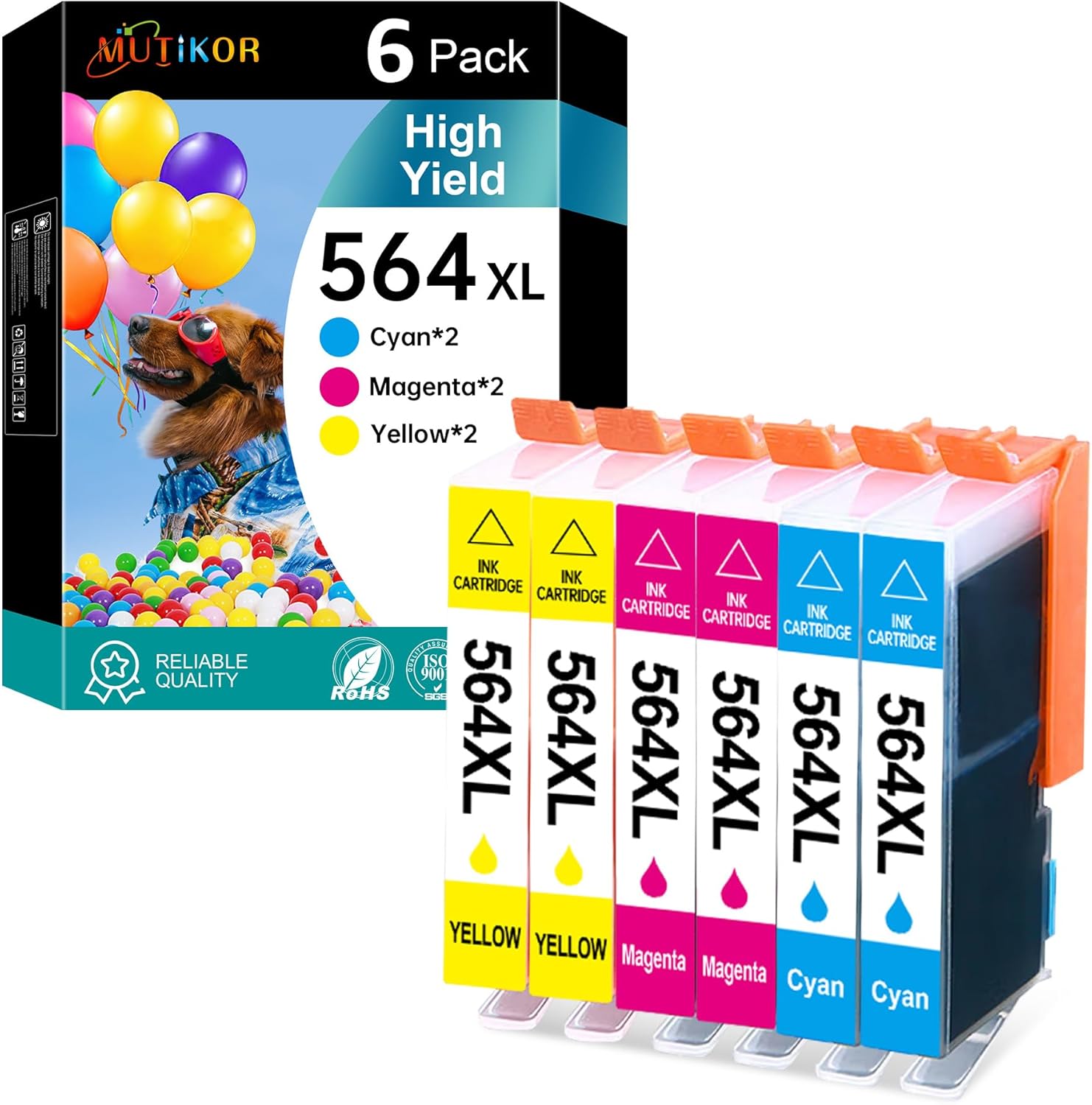 Cartuchos de tinta 564XL testados por 30 dias em impressoras HP