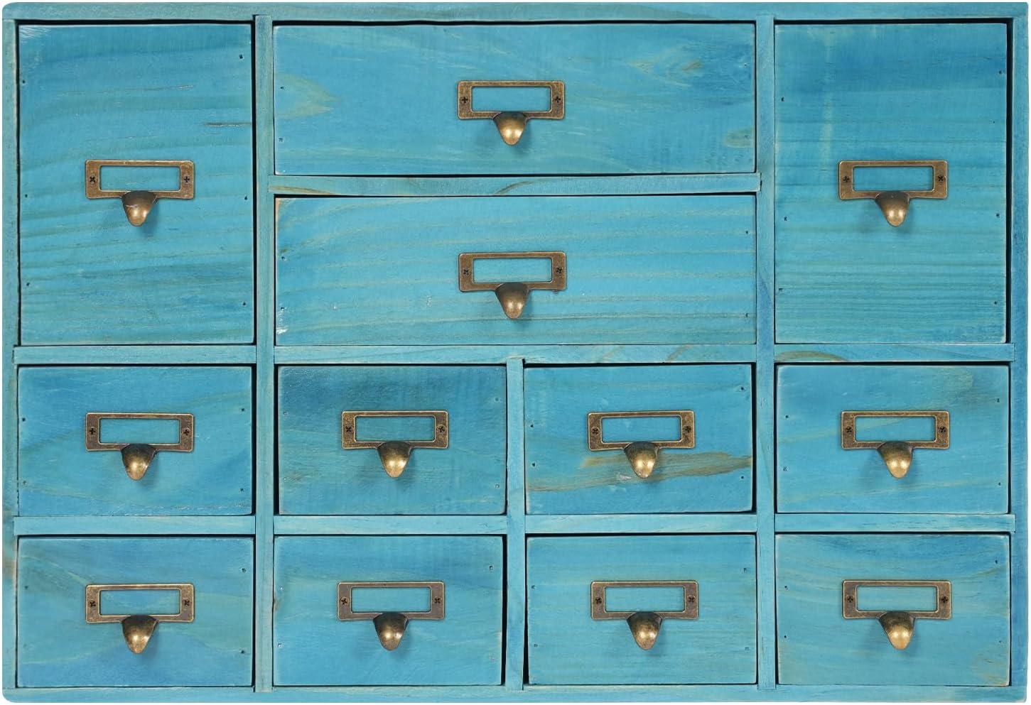 Fetcoi Apothecary with 12 Drawers, Library Card