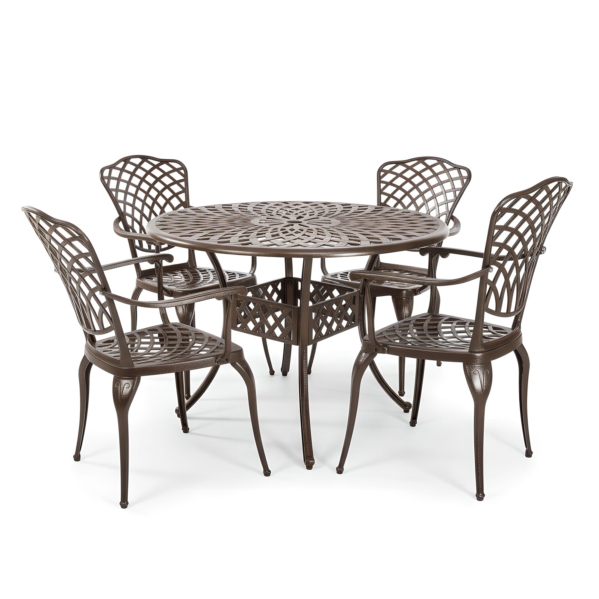 Kinger Home Arden 5-Piece Outdoor Dining Set