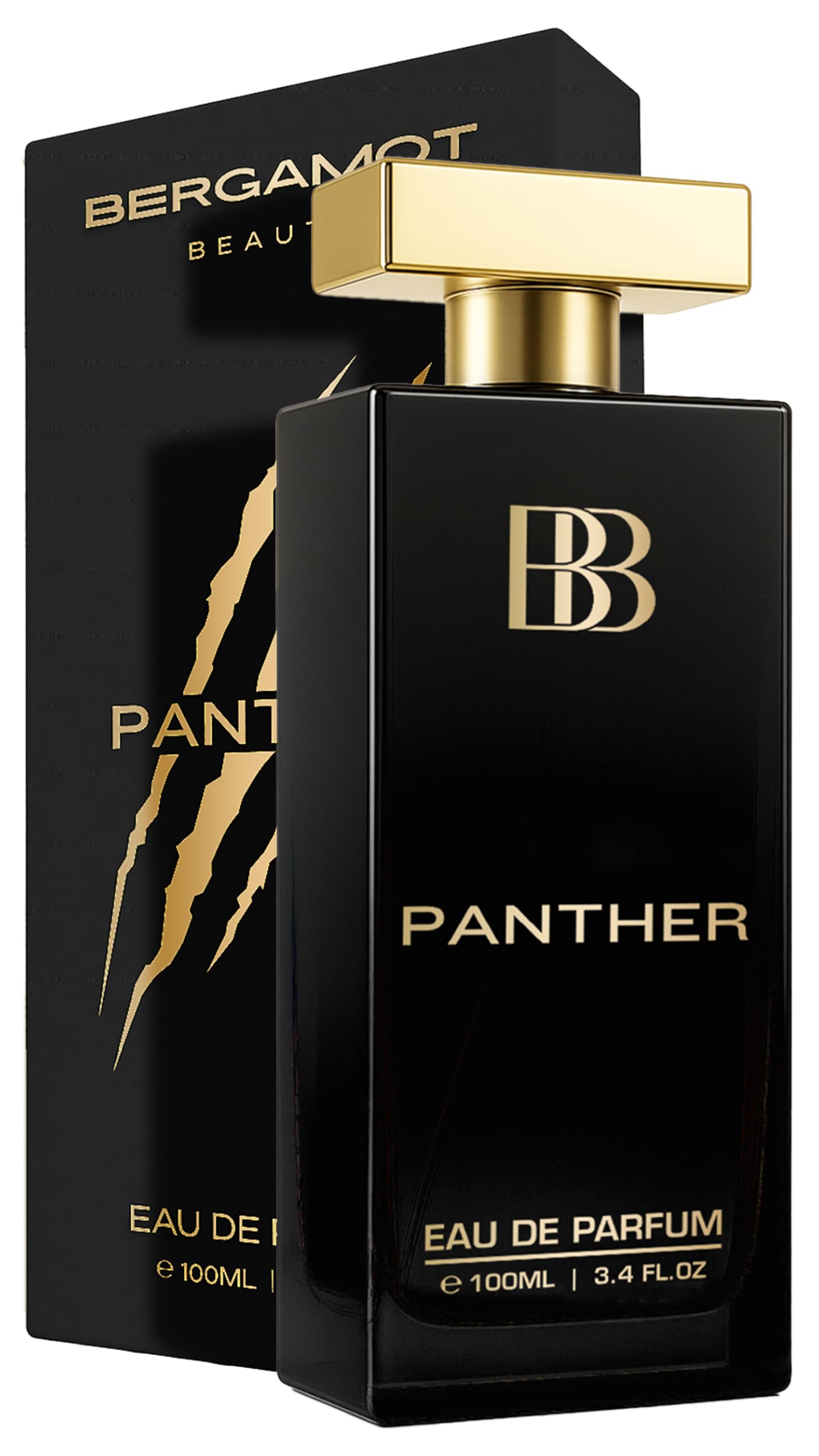 - Bergamot Beaute Panther Eau De Parfum Men | Perfume For Man 100ml | Premium Long-Lasting Fragrance | Best Perfume for Men with Patchouli and Musky | Gift For Him