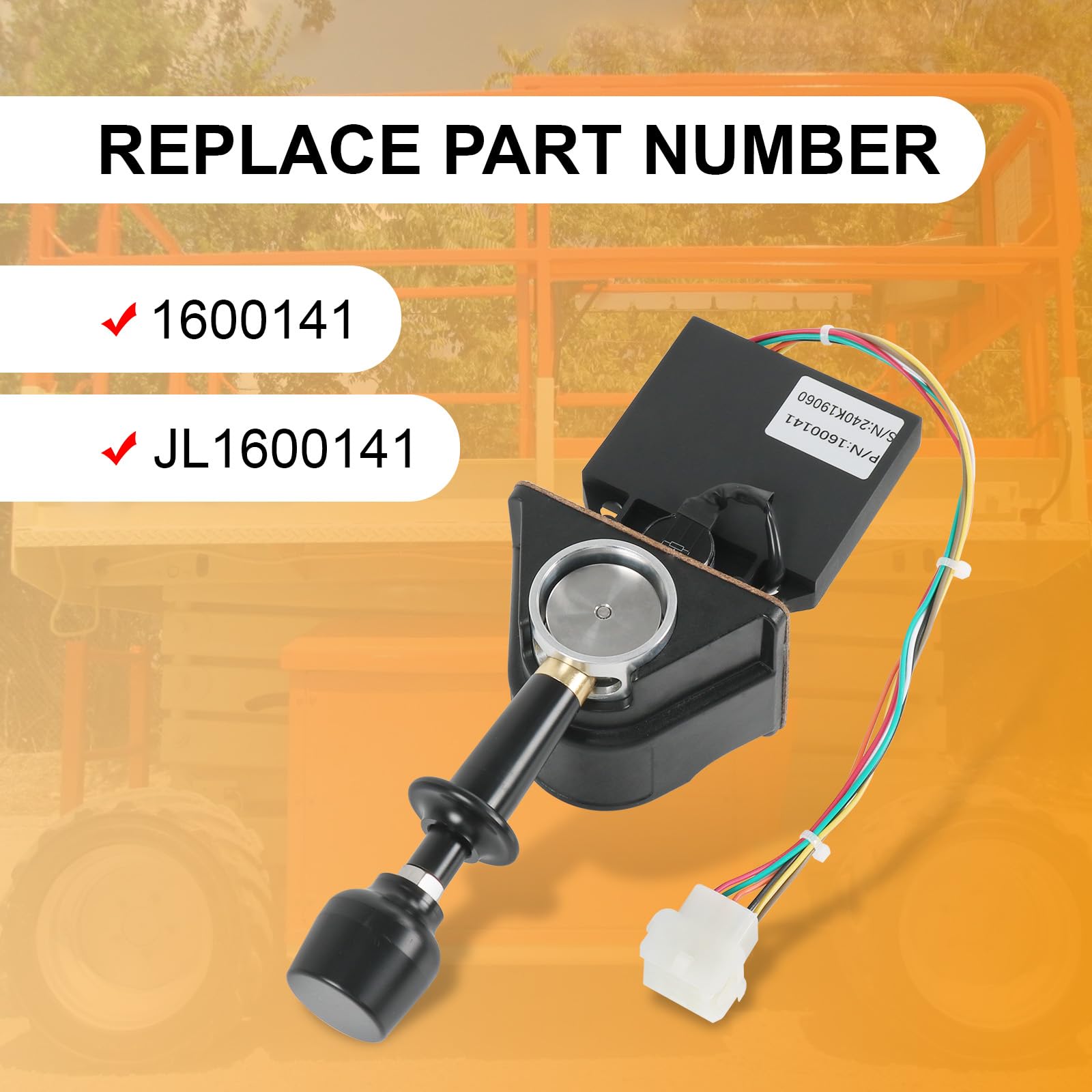 RALBDX Joystick Controller 1600141 Compatible with JLG Boom Lift 40H 40H+6 40HA 45HA 60H 60H+6 60HA 70H 80H 80HX 80HX+6 86HX 150HAX # JL1600141