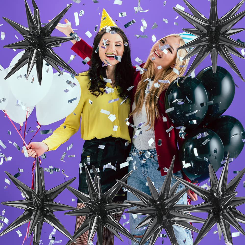 Amazon.com: 4D 14 Point One-Piece Star Cone Balloon Metallic