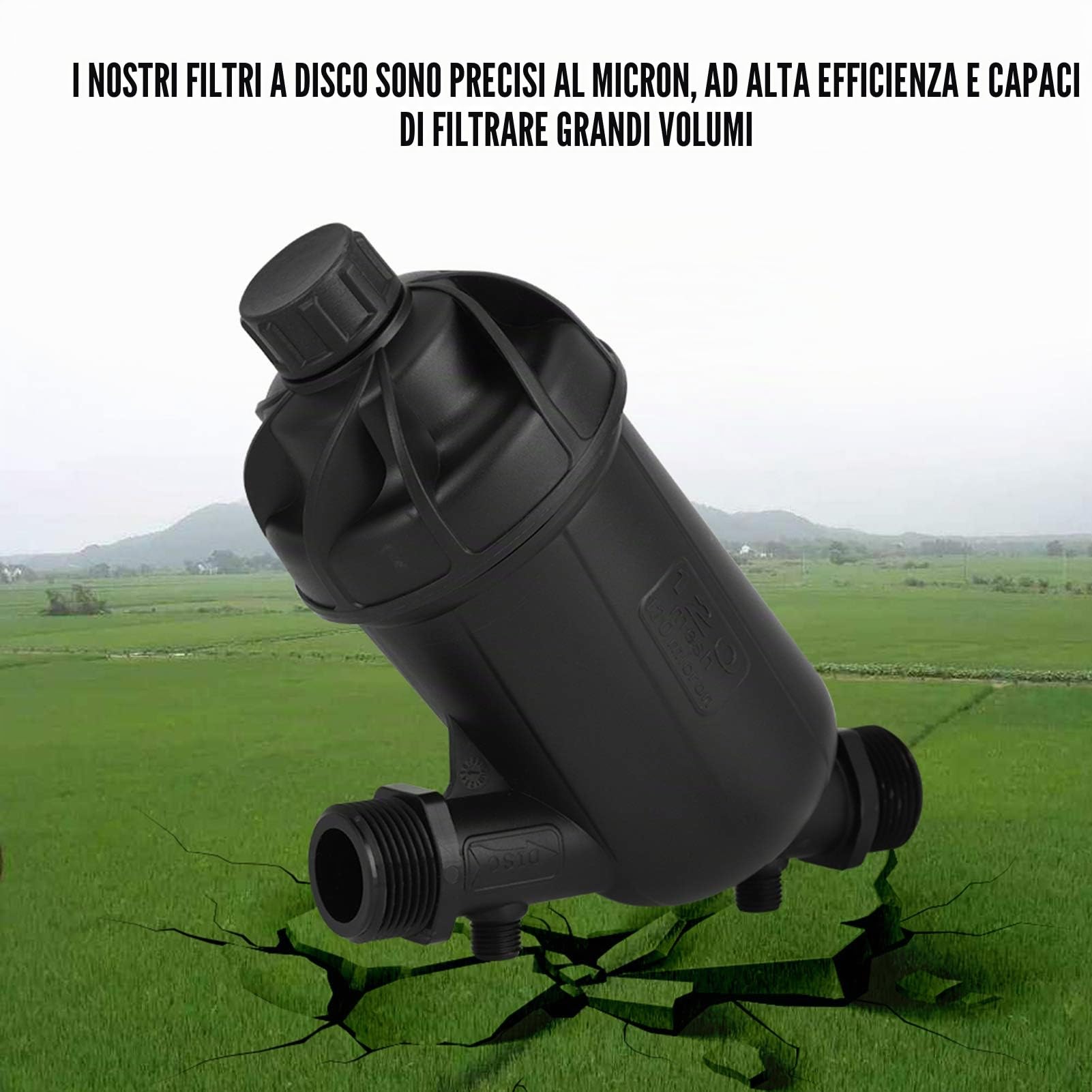 Zerodis Filtro a Disco 120 Mesh Irrigazione