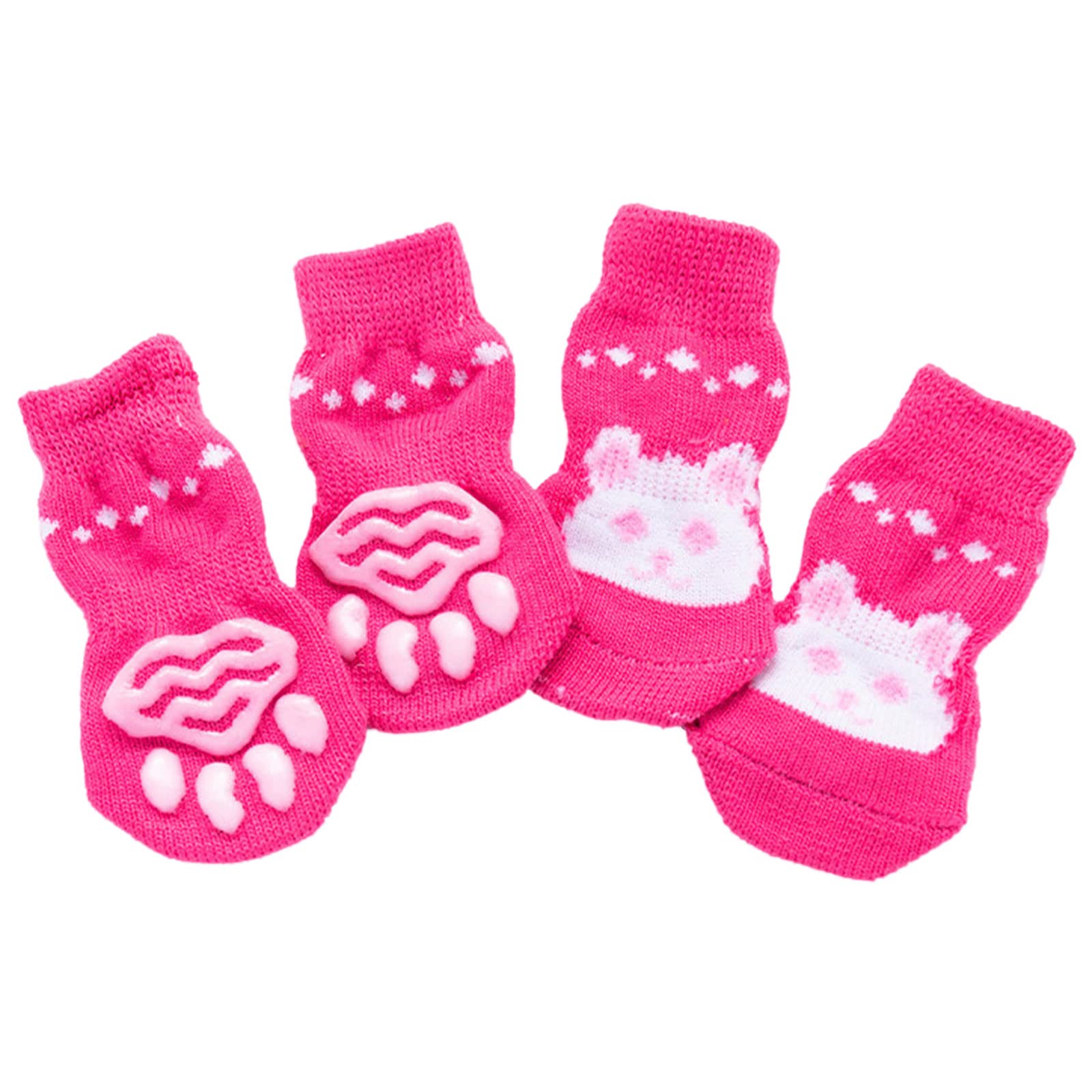 Mllepjdh Pet Dog Socks Dog Socks for Dogs Pet Outdoor Shoes Anti-Dirty Pet Shoes Non-Slip Dog Shoes Socks for Dog Socks to Prevent Scratching