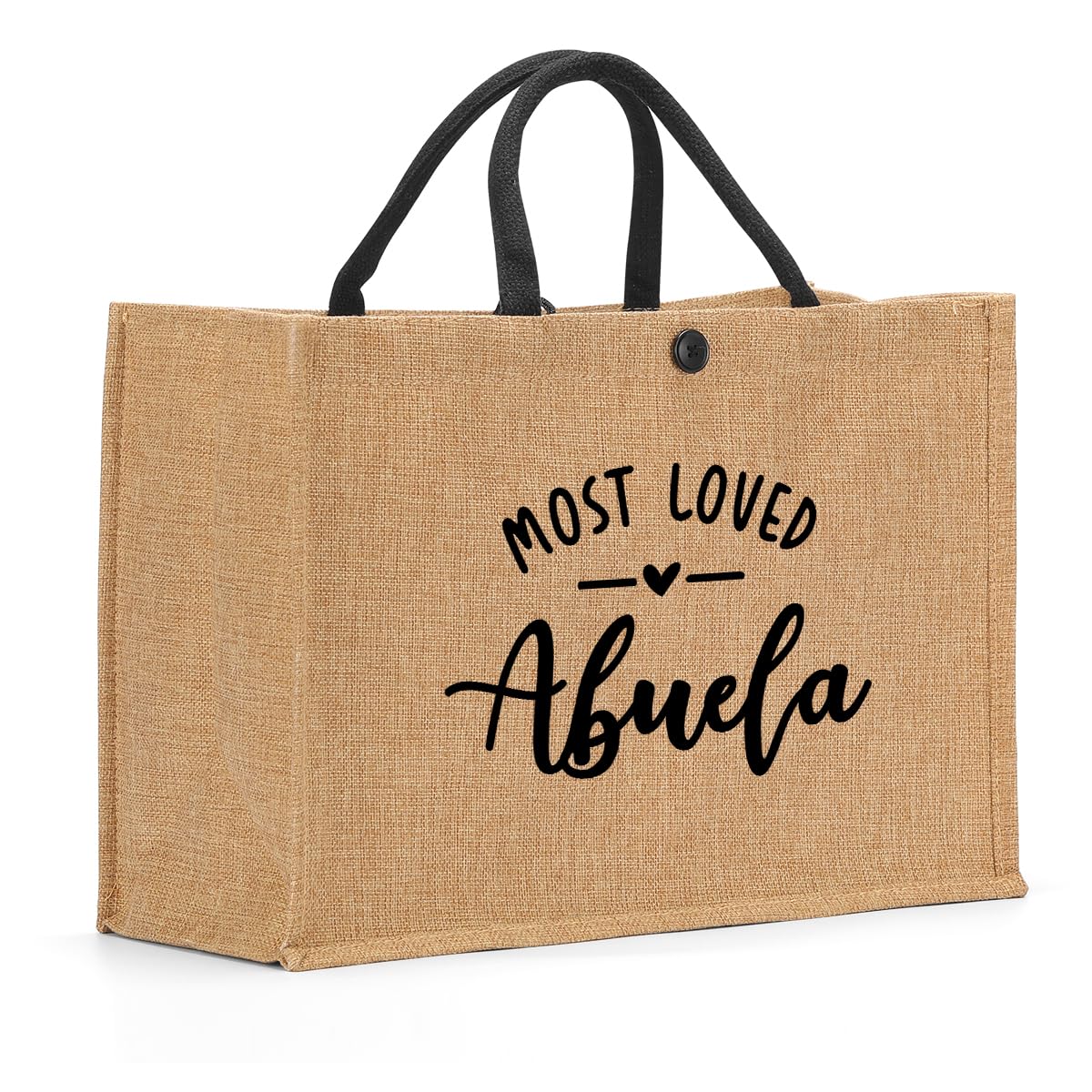 Nanny Mama Mom Memaw Abuela Granny Mimi Aunt Grandma Nana Gigi Gifts Burlap Tote Bag for Women Lady