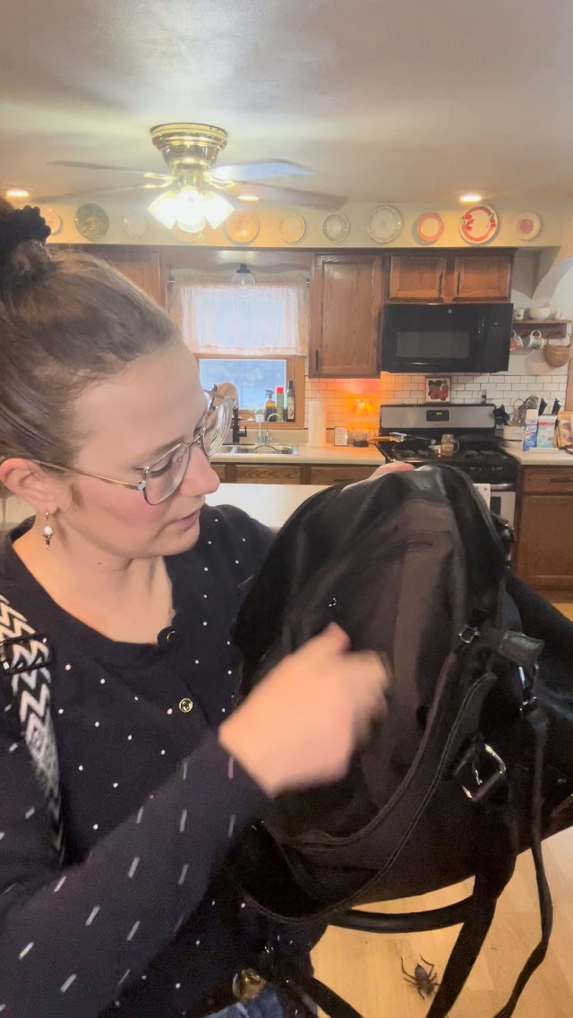 Tote para mujer bolso grande de cuero con billetera miniatura 7