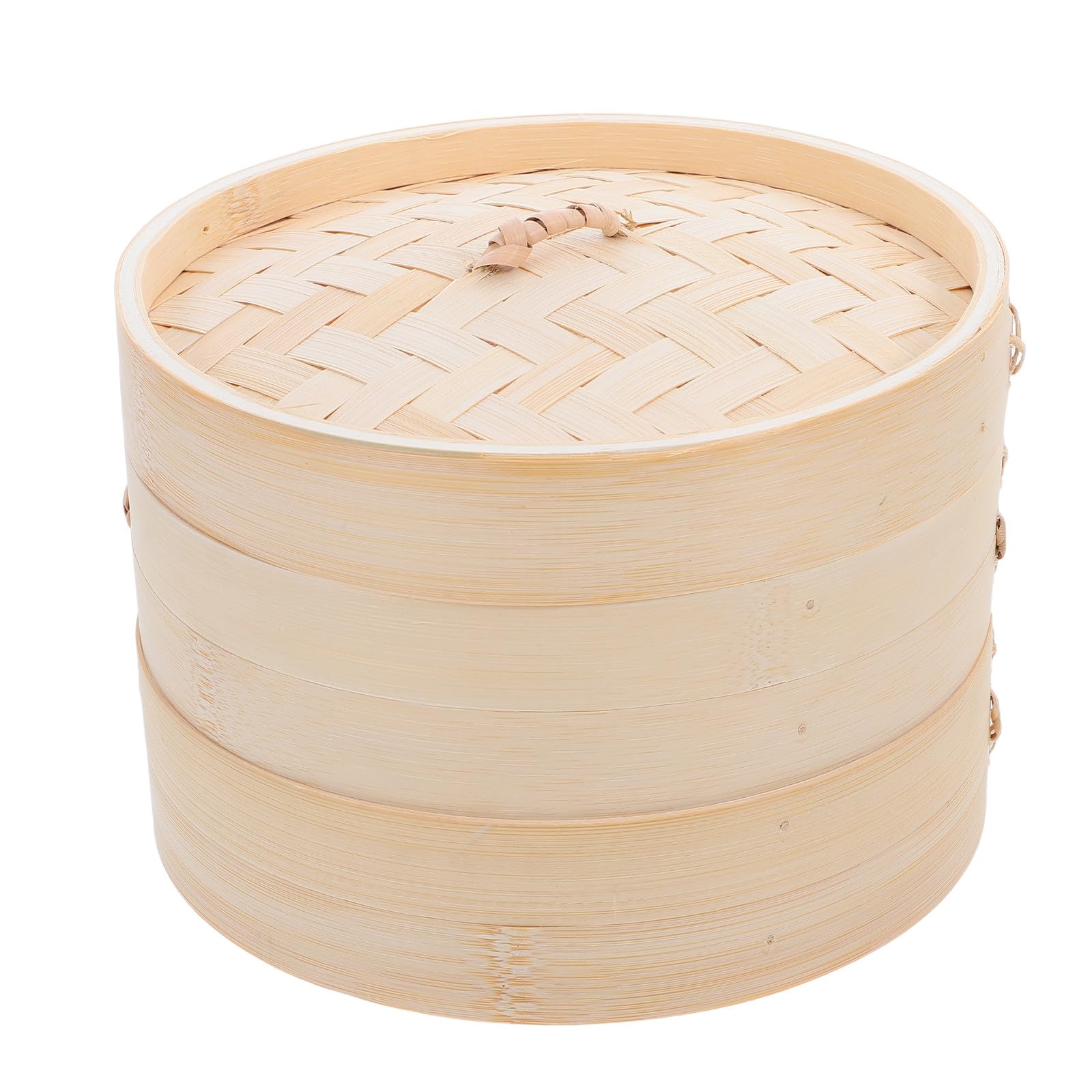 OUNONA 1 Set 2-stöckiger Dampfgarer mit Deckel für Dim Sum 7,87 Zoll