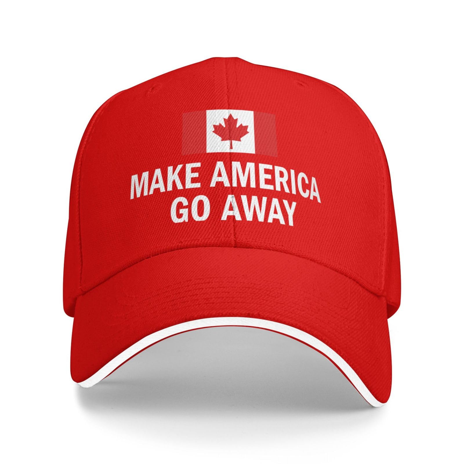 FJQWKLF Make America Go Away Hats Canada Non à vendre Hat Baseball Cap Red