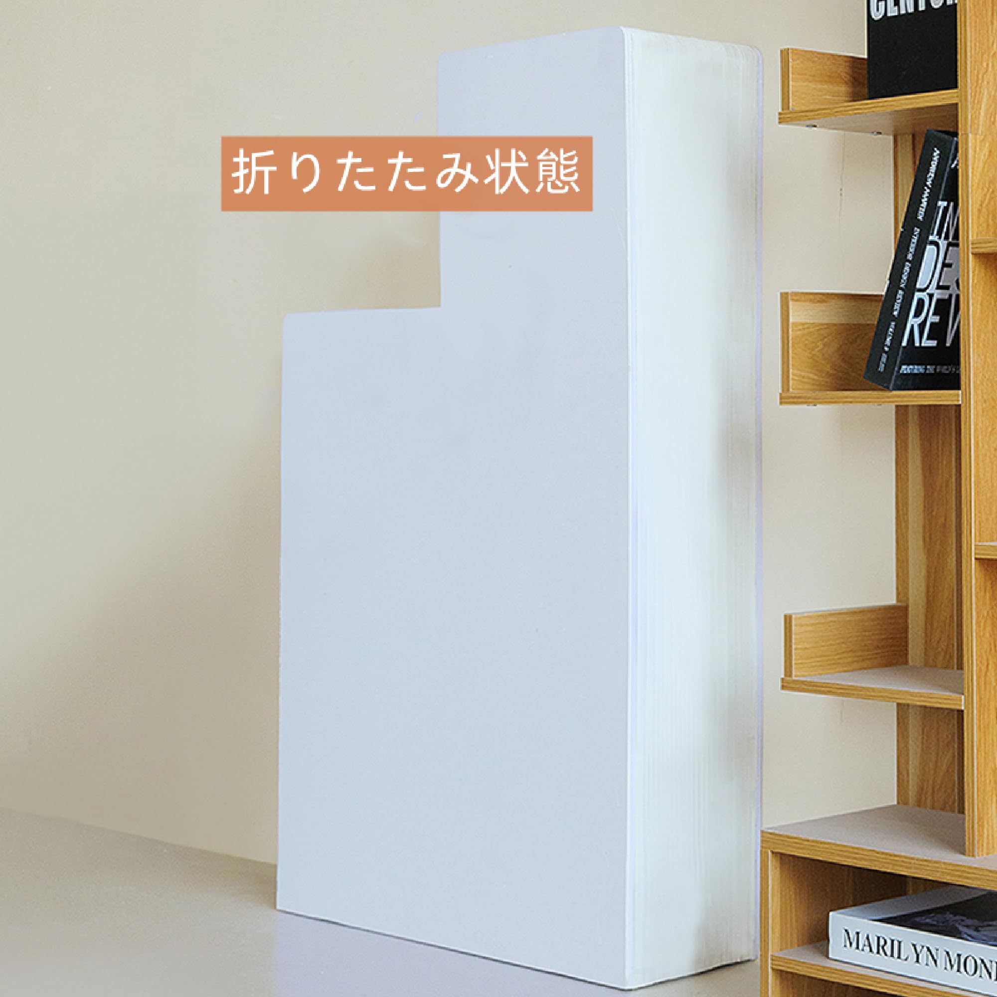 Amazon.co.jp: 陳列棚 什器 ペーパー展示台 折りたたみ式 ディスプレイ