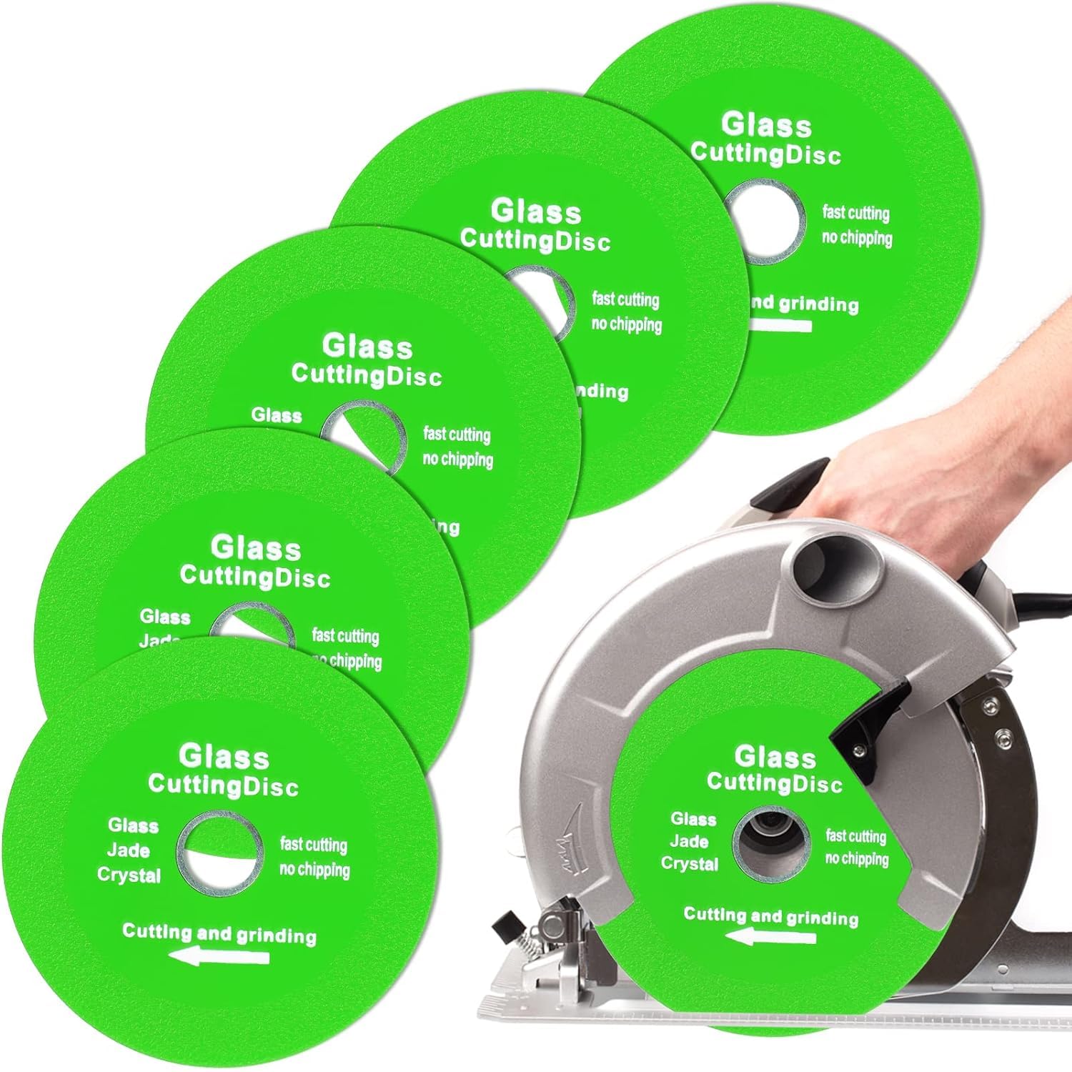BUILDINGSHOP (Pack of 3) Glass Ceramic Diamond Cutting Disc for 4" Angle Grinder - Ultra-Thin Saw Blade for Cutting and Grinding Glass, Jade, Crystal, Tile, Ceramic (B0CT7ZR2GF) Amazon Price History, Amazon Price Tracker