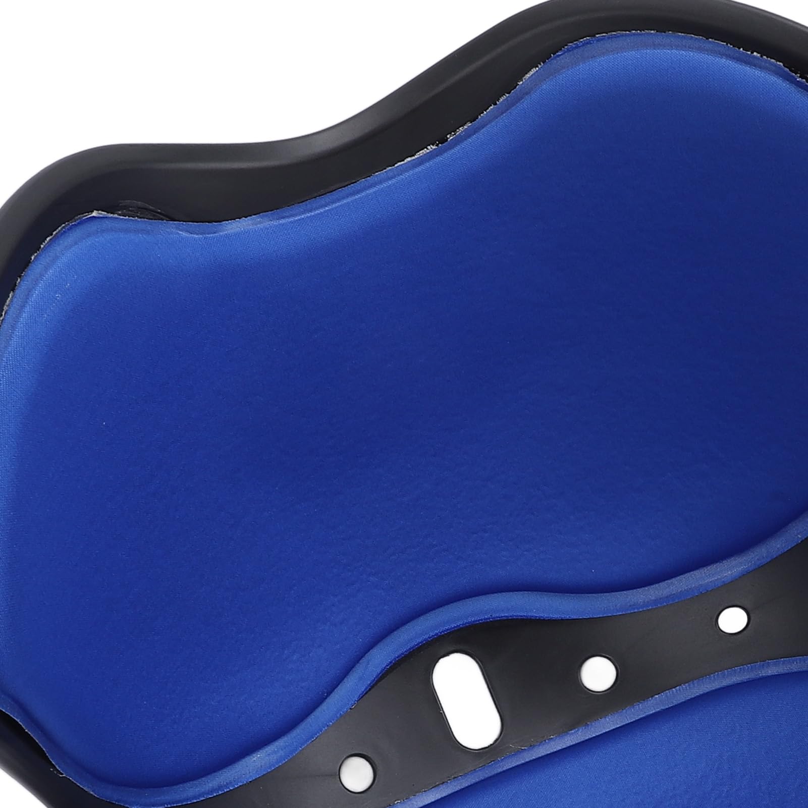 Naroote Soporte Lumbar Ergonómico, Silla de Soporte Lumbar para el Asiento del Piso Forma de Pétalos Multipropósito para Automóvil (Blue)
