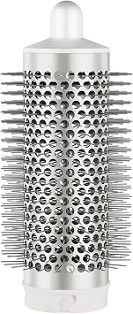 Round Volumizing Brush Attachment Compatible with Shark FlexStyle HD400 Series Accessories, Oval Round Brush for Straight, Wavy, Curly, and Coily Hair