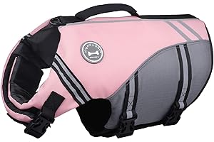 VIVAGLORY Dog Life Jacket: Safety and Style for Bulldog Adventures