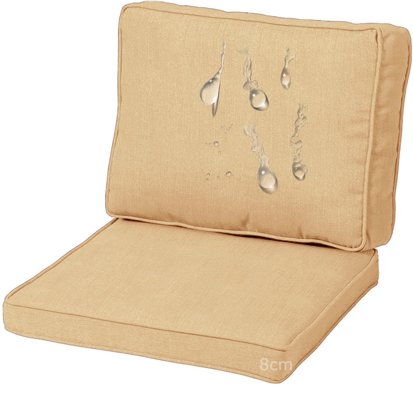 Coussins de chaise de jardin pour votre terrasse et transat en hiver
