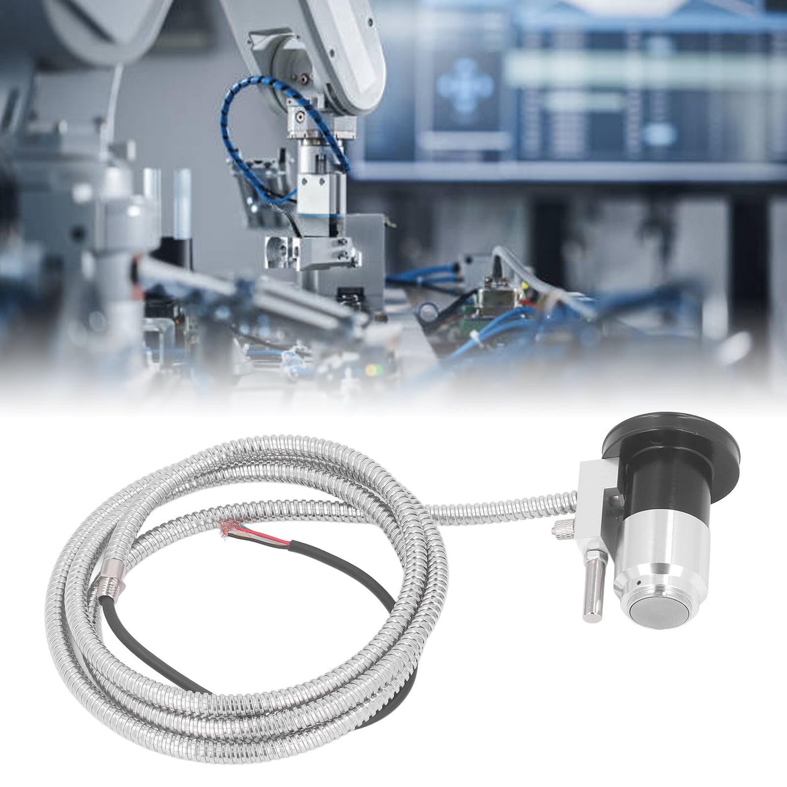 Jeanoko Precyzyjny Przyrząd do Ustawiania Narzędzi Osi Z do Ustawiania Obrabiarek CNC DC 0-24 V dla Mechaników i ślusarzy