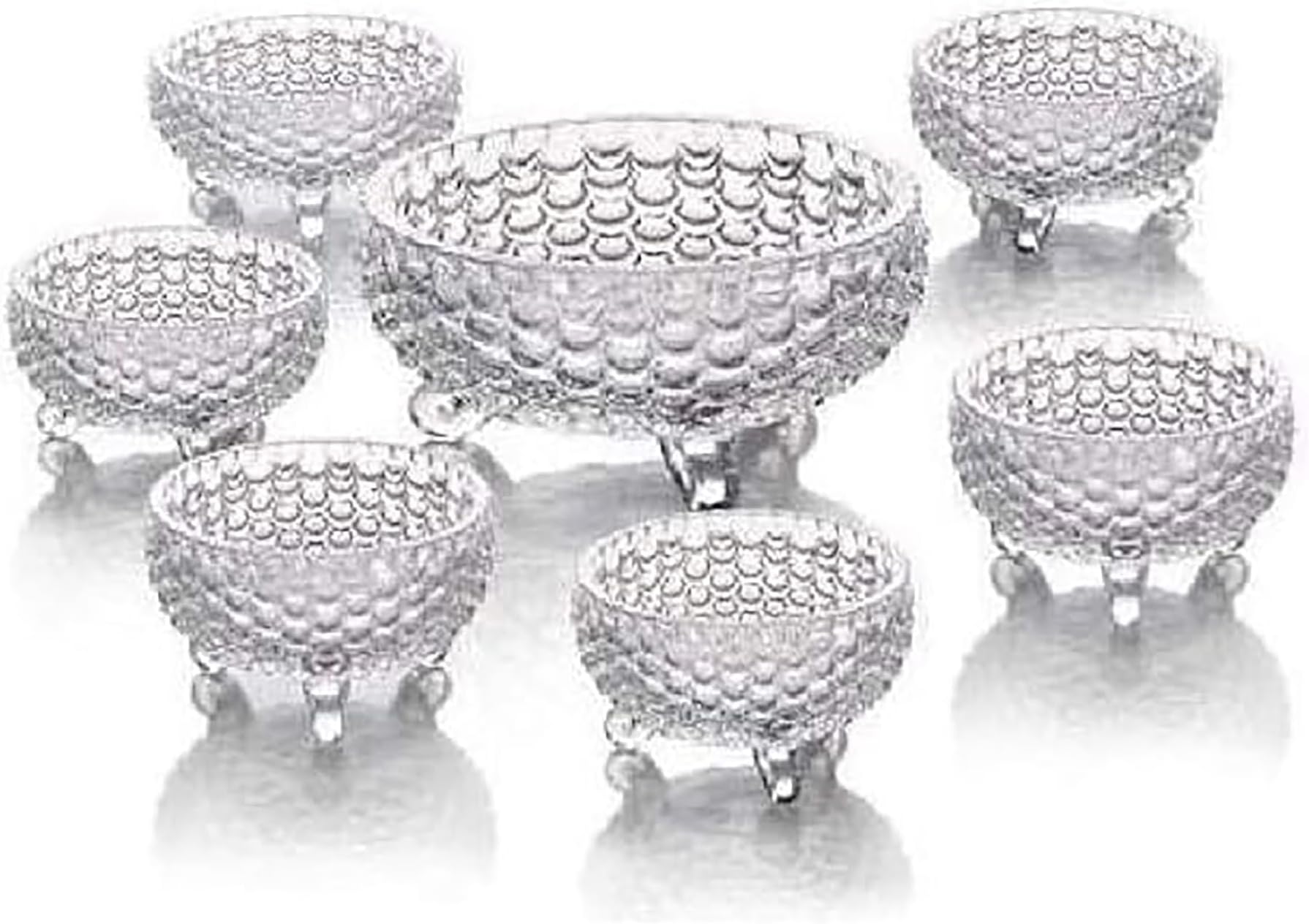 Buy Soogo Glass Ice Cream Bowl Set, 200 ml, 2Pieces, Transparent