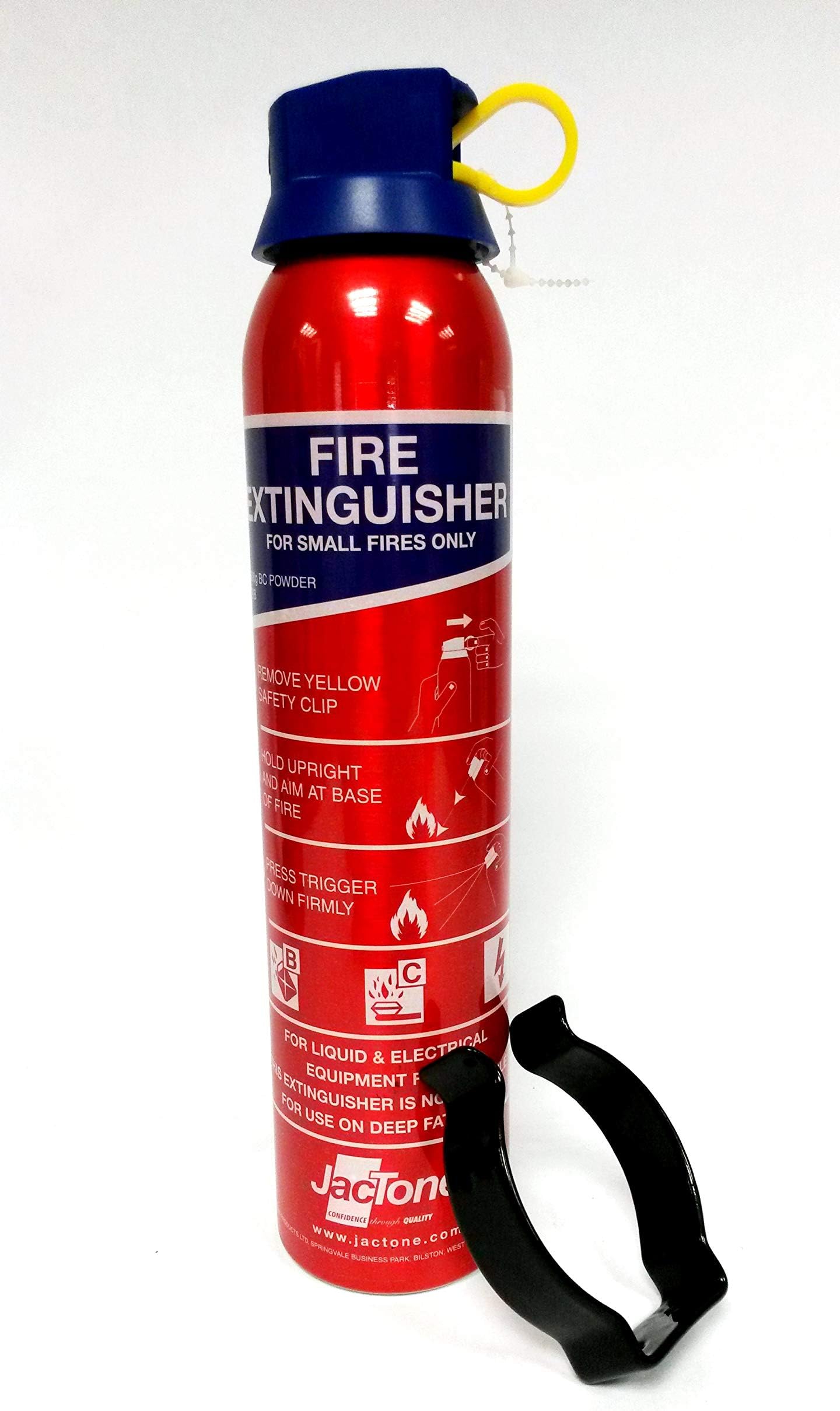 600g BC Powder Fire Extinguisher for Home, Caravan, Car, Taxi, Boat by Midland Fire On-Line
