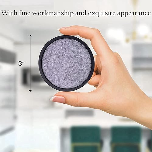 Miniatura 4 de Paquete de 12 discos de filtro de agua de carbón de repuesto prémium para Mr. Coffee Maker, cartuchos de filtro de agua de carbón activado de bambú