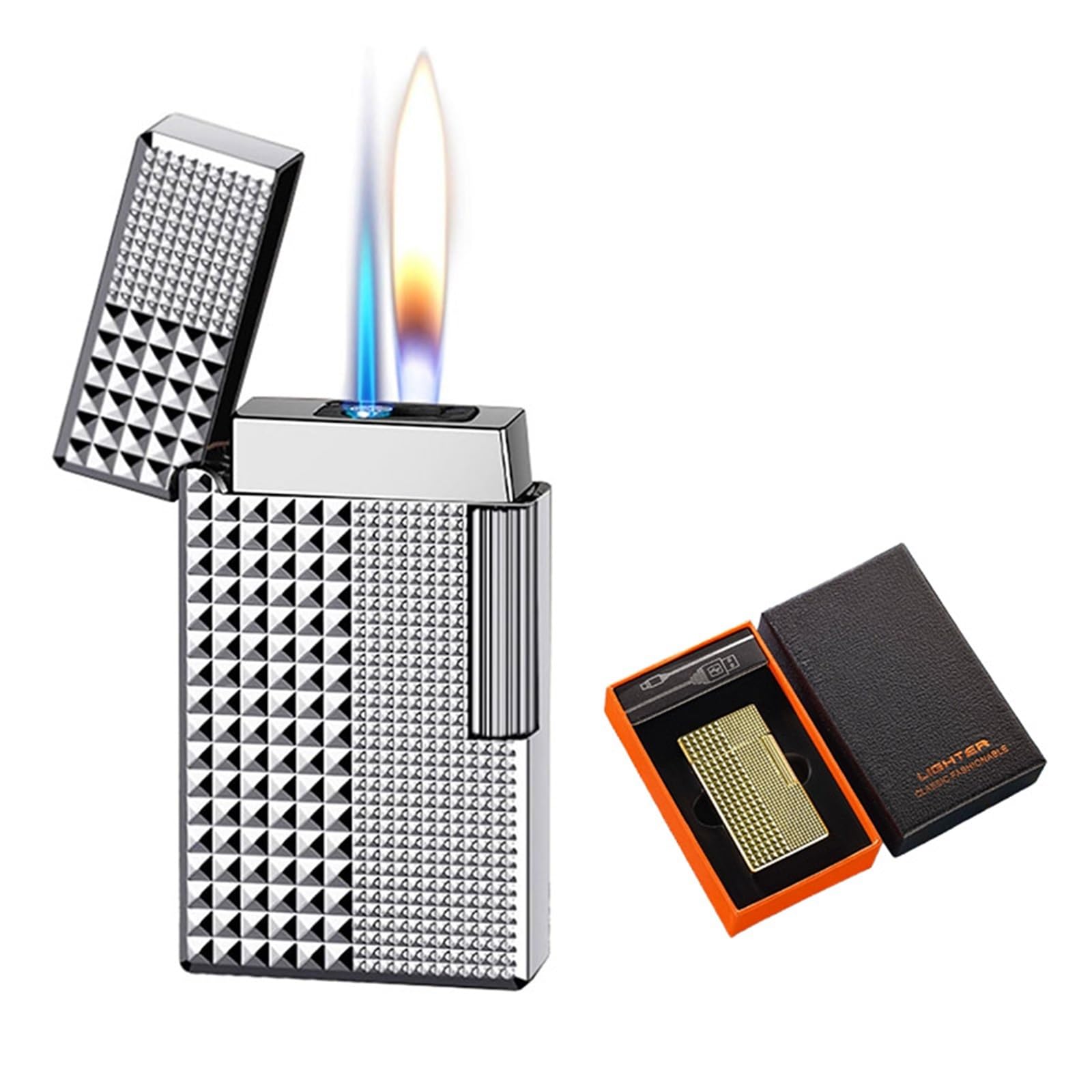 Encendedor de soplete recargable para camping, barbacoas y eventos 1