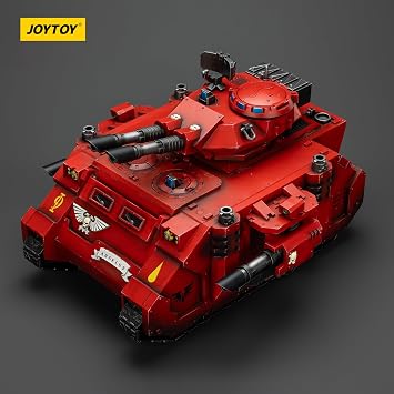 JOYTOY Warhammer 40k Blood Angels, JT01499 Blood Angels Predator Annihilator with Twin Lascannons 1/18 Action figure Collect Model Kits