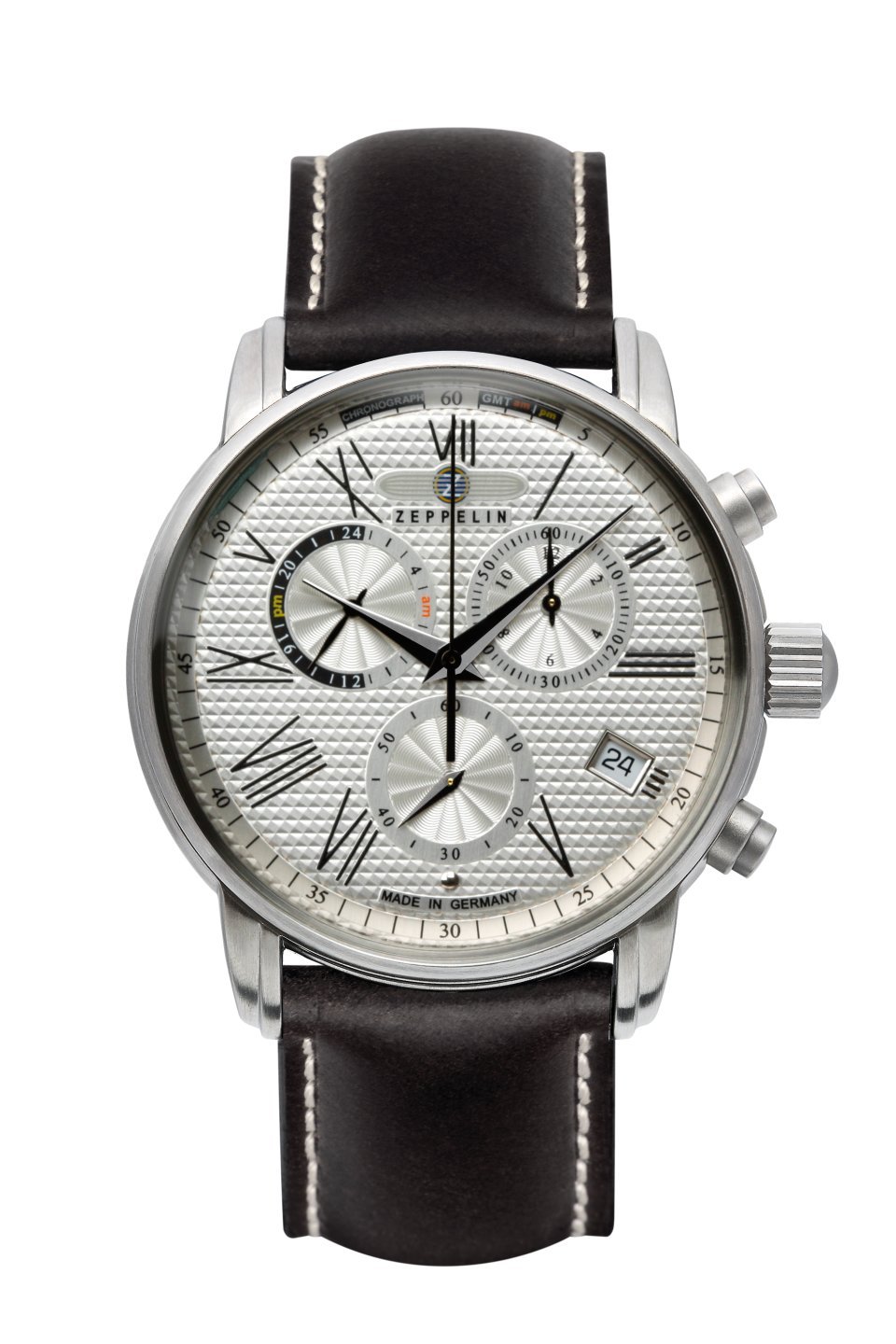 Zeppelin Leather Analog Silver Dial Men Watch-76944, Black Band (B01GRUCRSE) Amazon Price History, Amazon Price Tracker