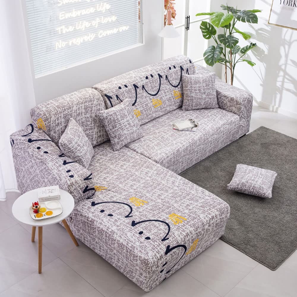 Housse de canapé universelle au tombé impeccable et finitions soignées pour fauteuil élégant