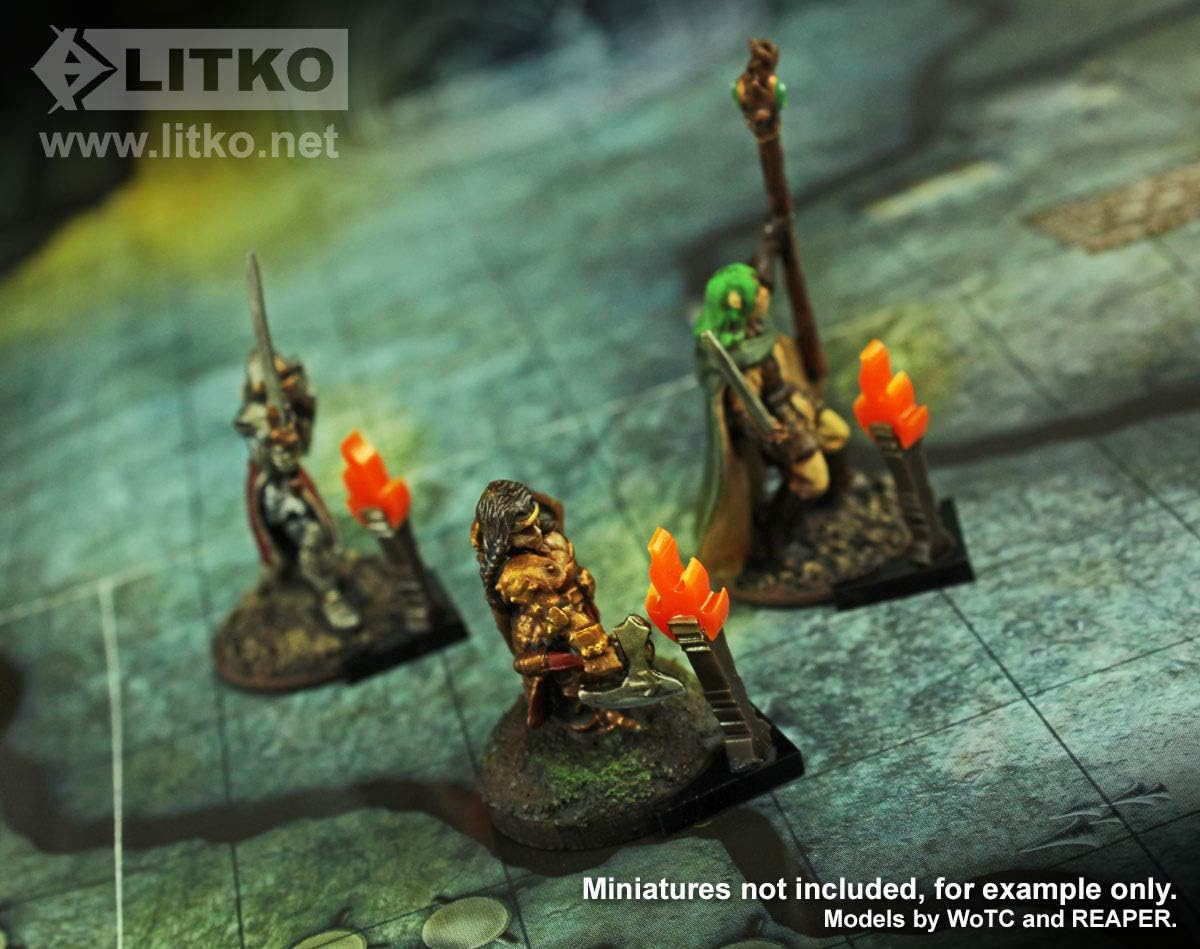 LITKO Light Bearer | Compatible with Dungeons and Dragons and Pathfinder | Role-Playing Games | RPG (Black Torch Bearer)