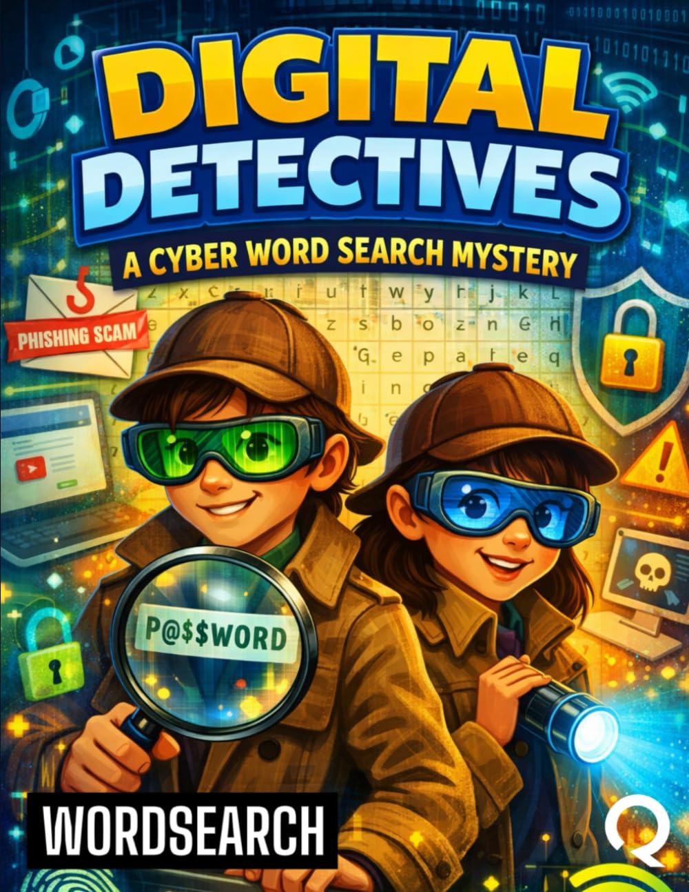 Digital Detectives: A Cyber Word Search Mystery