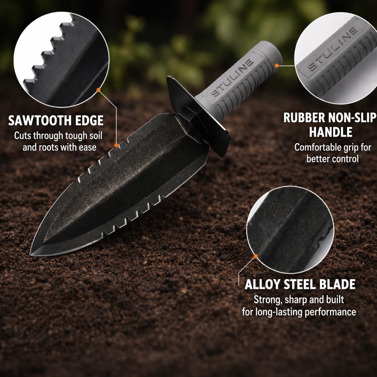 Amazon.com: Kellyco Metal Detector Shovel, Heavy Duty Double
