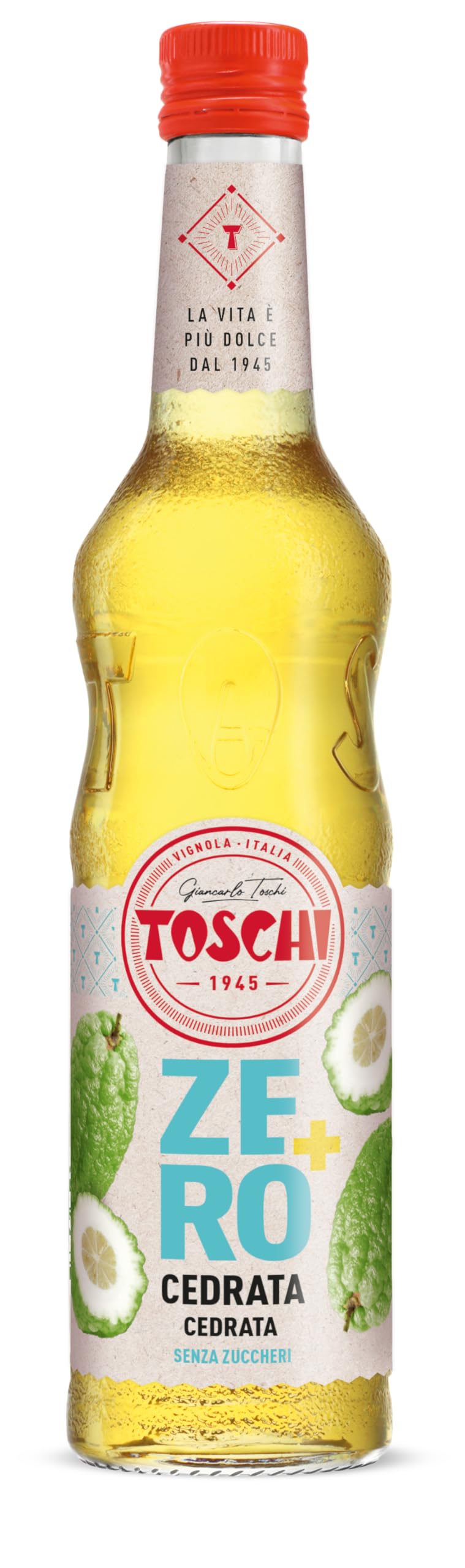 Toschi Drink della tradizione Italiana Zero + Toschi 560 ml nei gusti Anice, Pompelmo Rosa, Limone, Melograno, Cedrata ed Orzata. Bottiglie