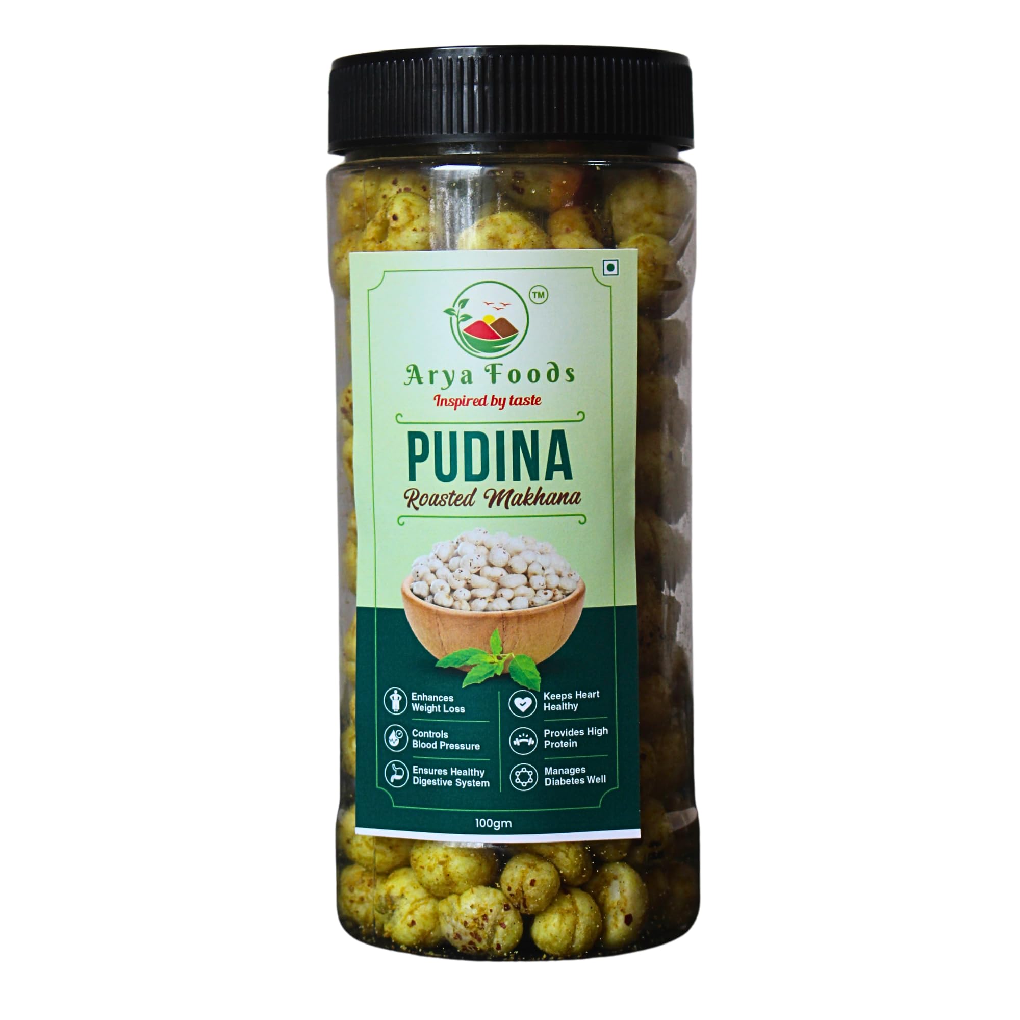 See full amazon price history chart for Arya Foods Pudina Makhana 100G-Healthy Roasted Lotus Seeds Snack|| Gluten-Free|High Protein|Low Calorie|Perfect For Weight Management|Guilt-Free Snacking|100G Arya Foods Pudina Makhana 100G-Healthy Roasted Lotus Seeds Snack|| Gluten-Free|High Protein|Low Calorie|Perfect For Weight Management|Guilt-Free Snacking|100G (B0DDTH8VRT) Amazon Price History, Amazon Price Tracker
