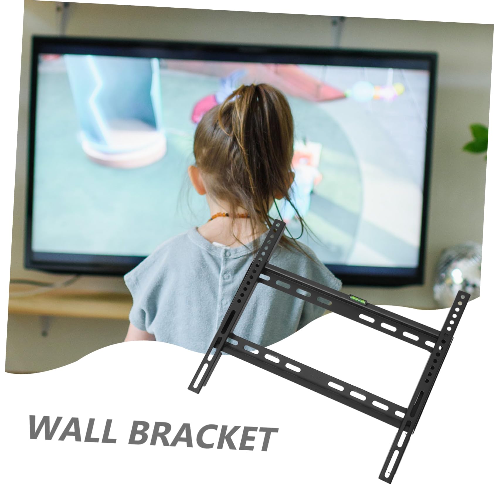 Uonlytech Supporto Da Parete Per Tv Supporto Da Parete Per Tv Facile Da Installare Salvaspazio Adatto Per Soggiorni Camere Da Letto Negozi Sale Riunioni